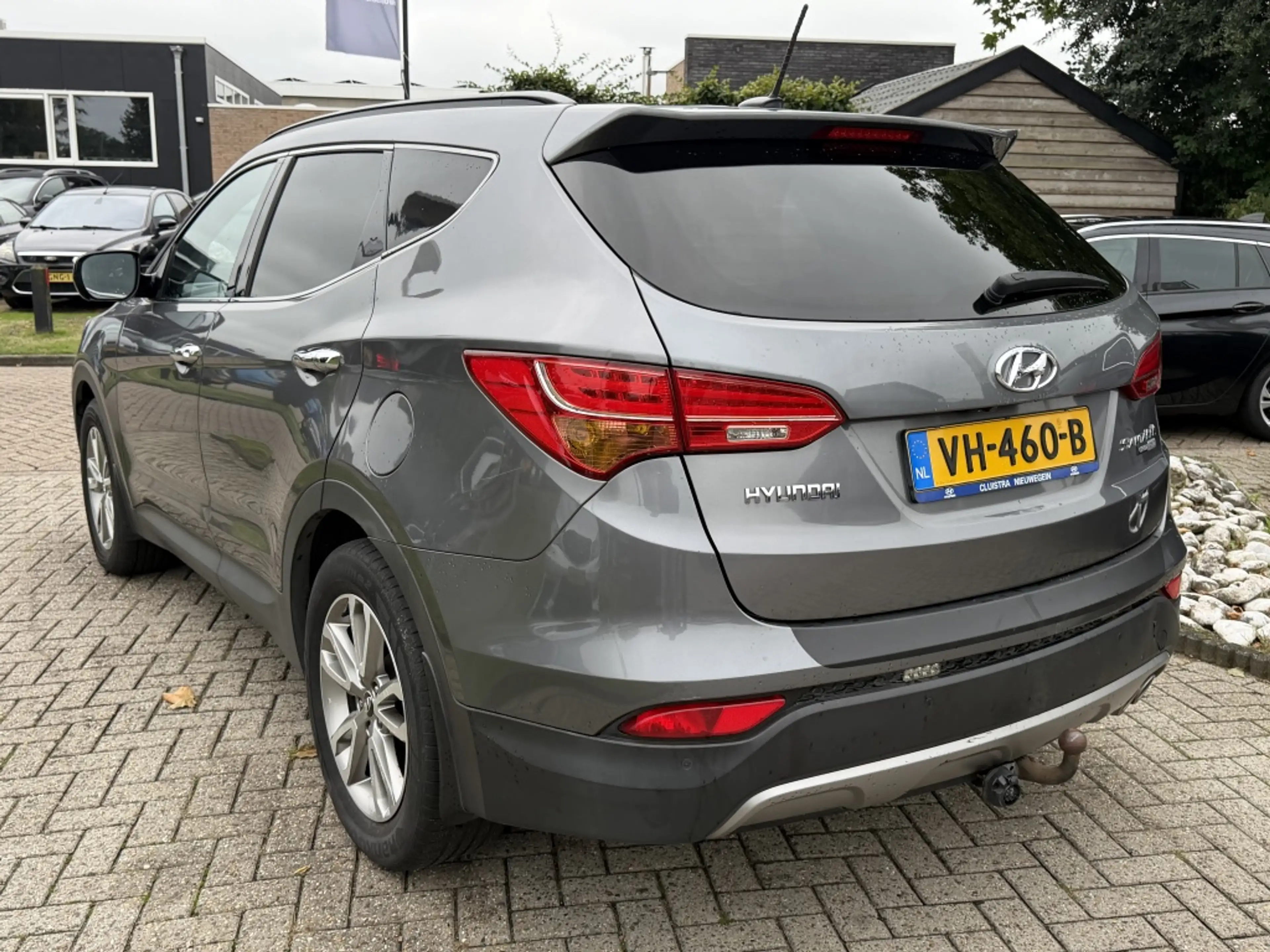 Hyundai SANTA FE 2.2 CRDI 2014 Grijs Kenteken Bedrijfsauto Trekhaak — photo 8