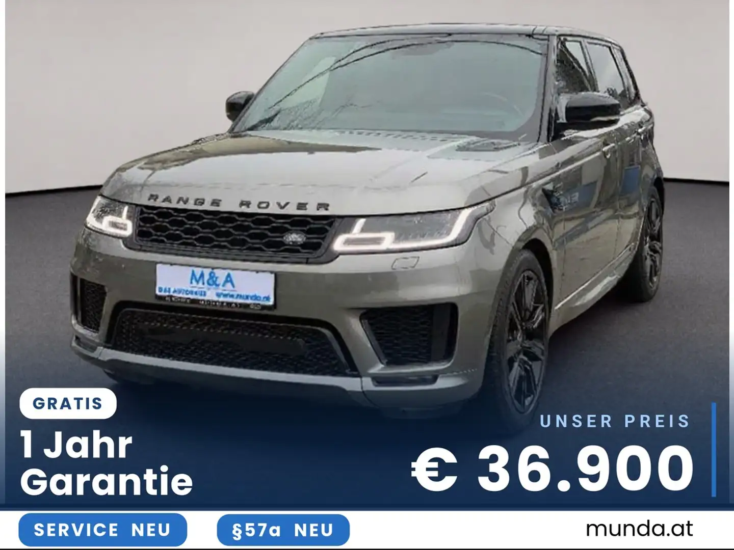 Land Rover Range Rover Sport D250 Mild-Hybrid HSE/GARANTIE Beige - 1