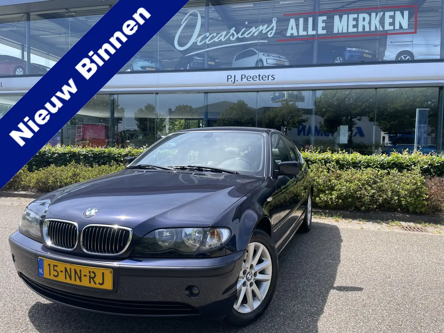 BMW 320 3-serie 320i E46 6 cilinder Special Executive Airc Bleu - 1