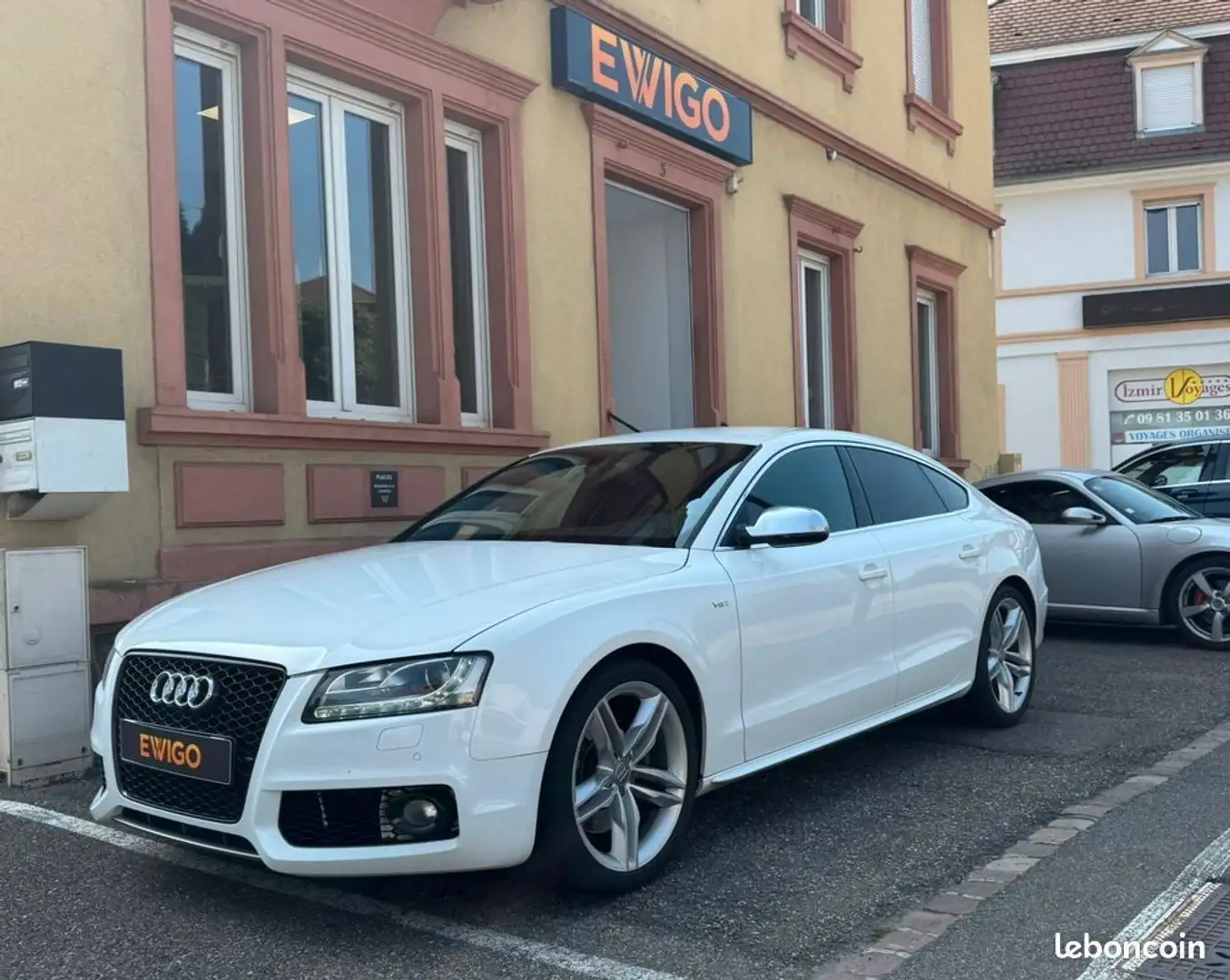 Audi S5 3.0 tfsi 335 s-line- quattro s-tronic bva-garantie 6 mois Blanc - 1