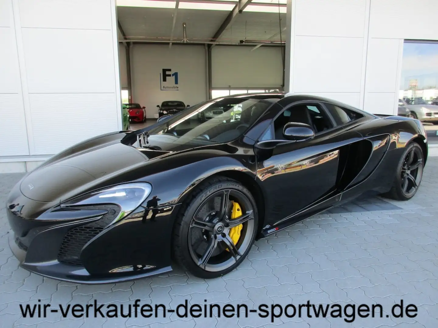 McLaren 650S Coupe Lift Vollleder Parksystem LM ´´Stealth Finish´´ us Zwart - 2