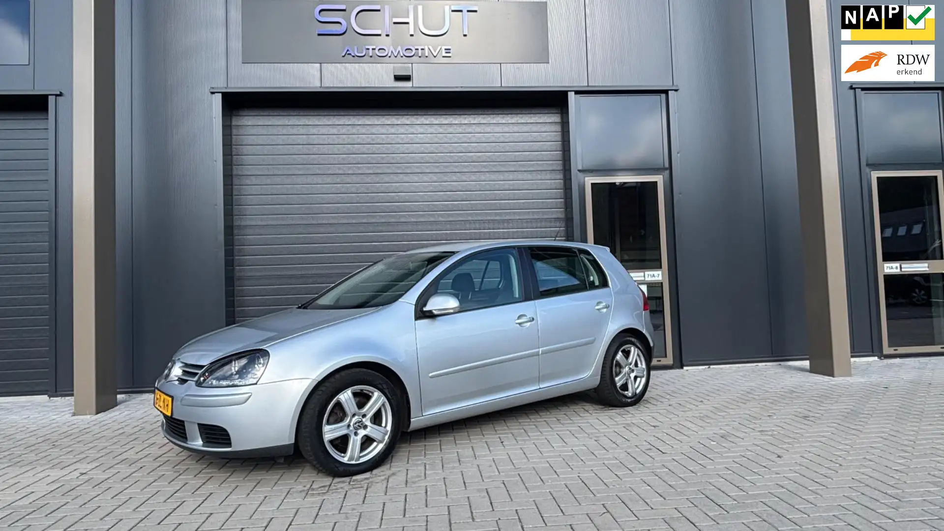 Volkswagen Golf 1.4 TSI 122pk Optive ORIG NL AUTO | NAP | AIRCO | Grijs - 1