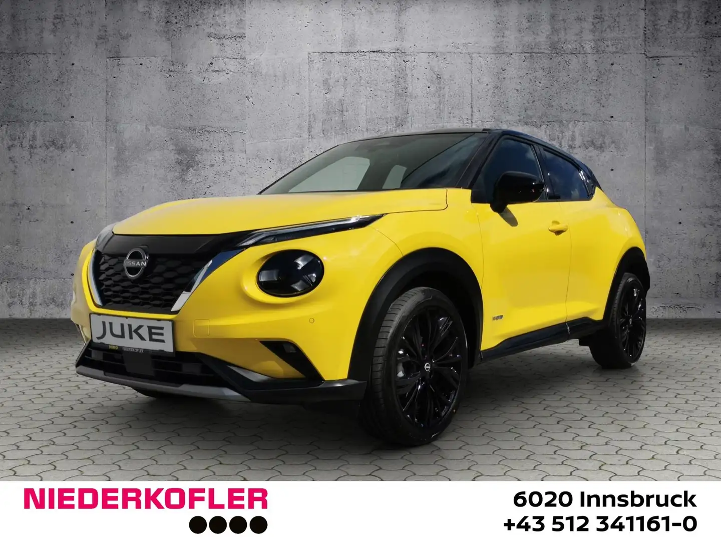 Nissan Juke 1,0 DIG-T N-Sport DCT Gelb - 1