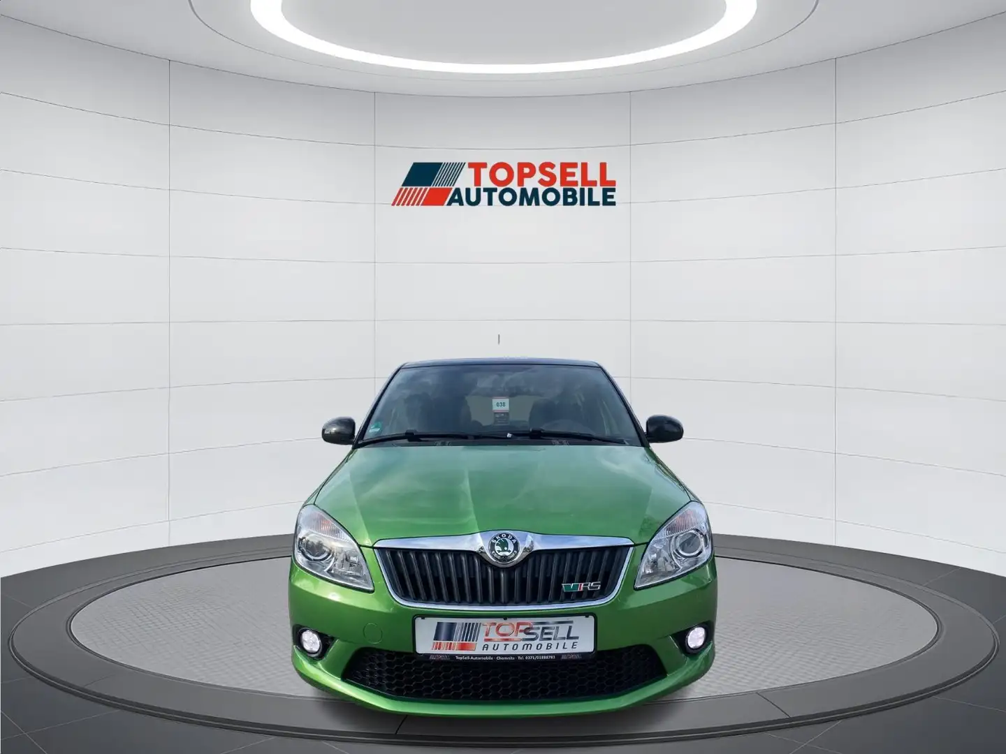 Skoda Fabia 1.4l TSI DSG RS Klimatronik Sitzheizung Grün - 2