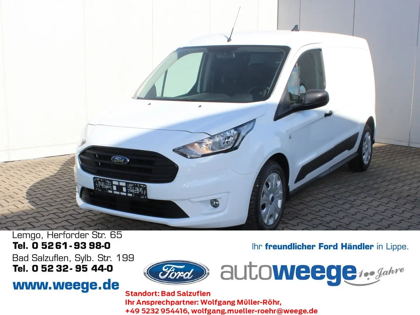 Ford Transit Connect Kasten 230 L2 Trend Bianco - 1