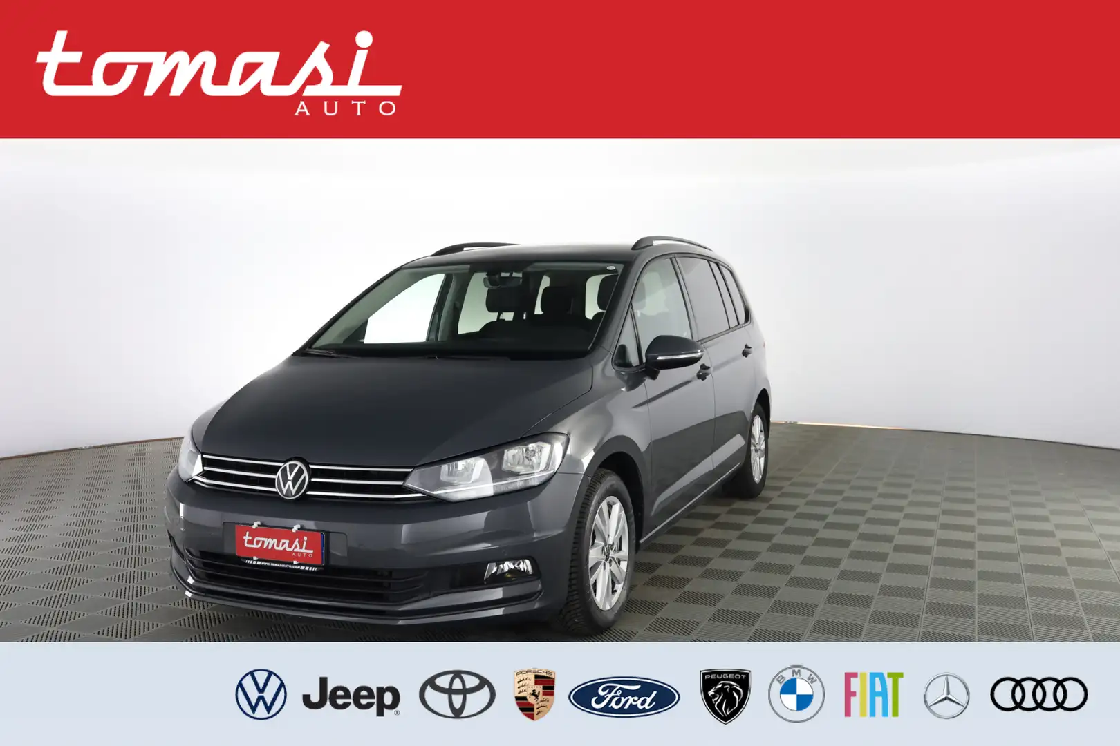 Volkswagen Touran 2.0 TDI 150 CV SCR DSG Business BMT PARK PILOT,MIR Grigio - 1