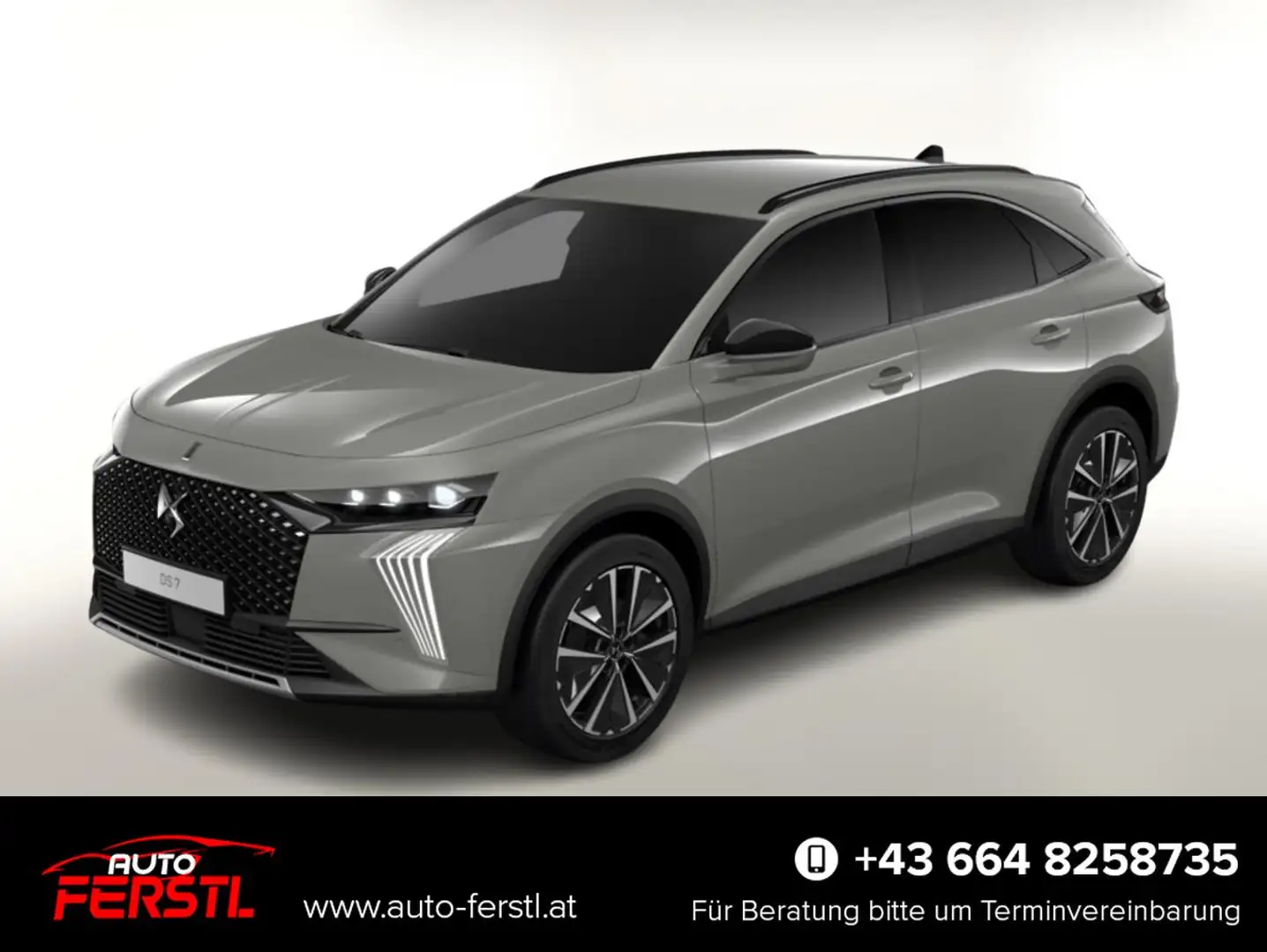 DS Automobiles DS 7 Pallas Pano LED Nav Keyl Kam SHZ Memory PDC 96 ... Grau - 1