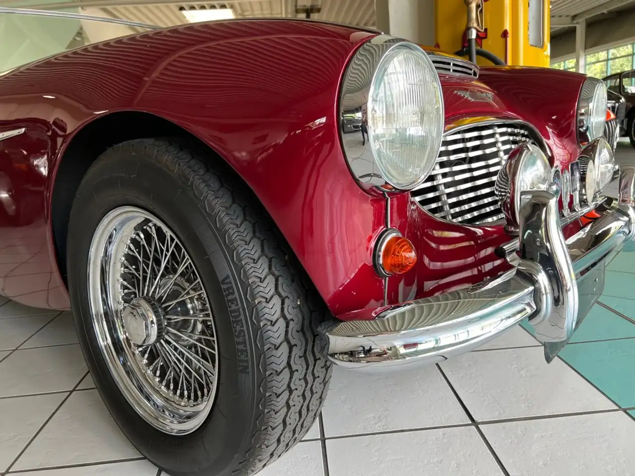 Austin-Healey 100 -six BN4 Roadster im Topzustand, foto 11