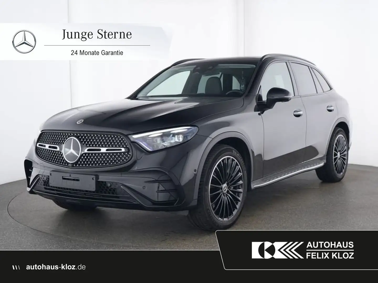 Mercedes-Benz GLC 300 d 4M AMG*Airmatic*AHK*HUD*Pano*20"*Distr Schwarz - 1
