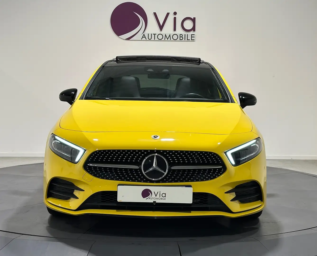 Mercedes-Benz A 200 200 d 8G-DCT AMG Line - Fascination - Entretien complet Mercedes - Jaune - 2