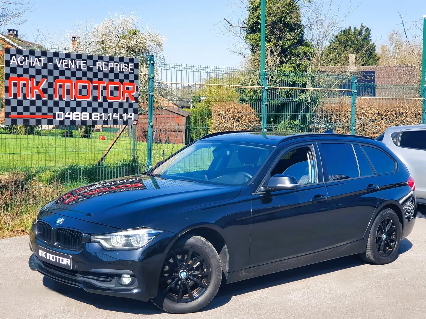 BMW 318 🟢DIESEL 150CV BREAK - BOITE AUTOMATIQUE - GPS Noir - 1