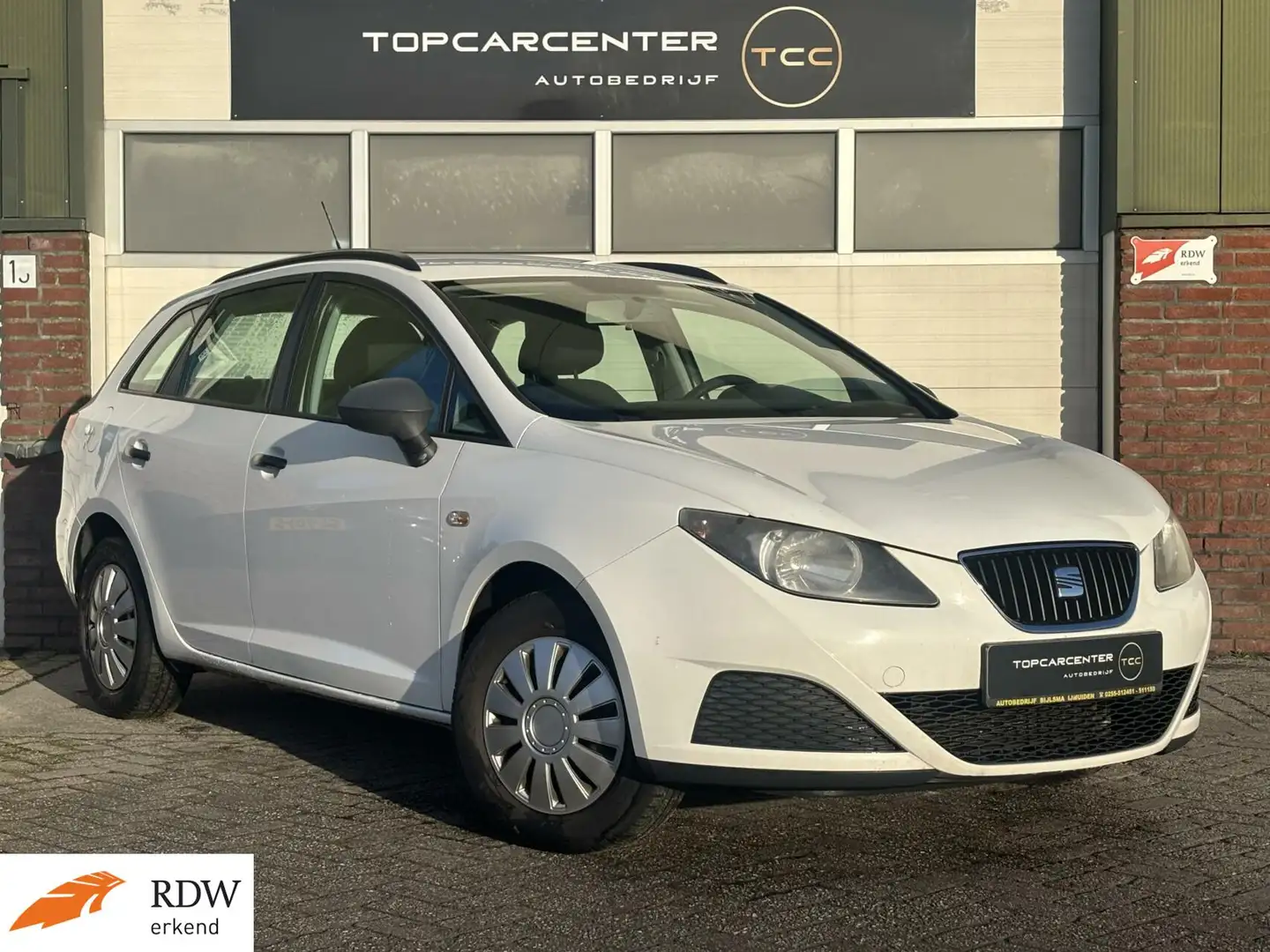 SEAT Ibiza ST 1.2 Reference/AIRCO/CRUISE/APK Blanc - 1