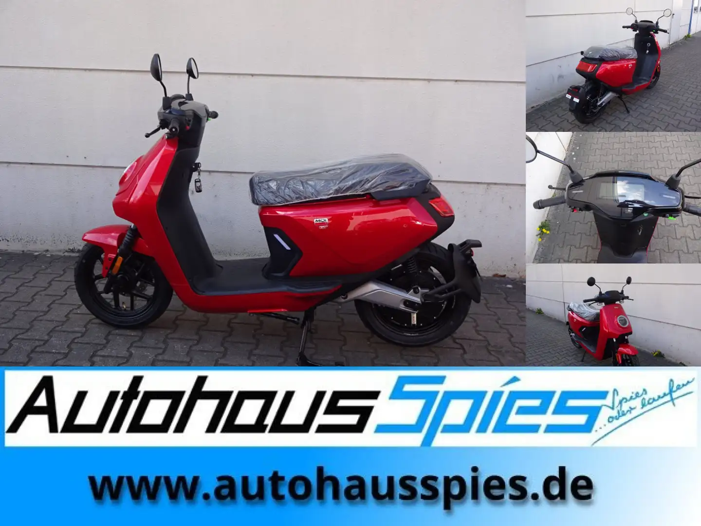Niu MQi GT 70km/h 3100W L3e-A1 Rot - 1