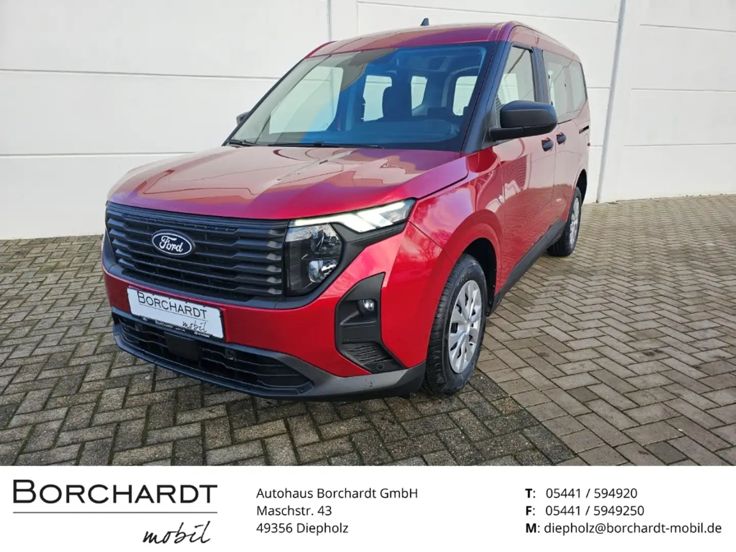 Ford Tourneo Courier Trend 1.0 7-G-Auto Kamera Klimaauto SHZ PDC Rot - 1