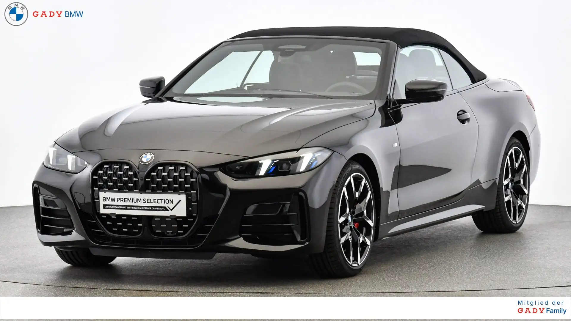 BMW 420 i M-Sportpaket Pro Schwarz - 1