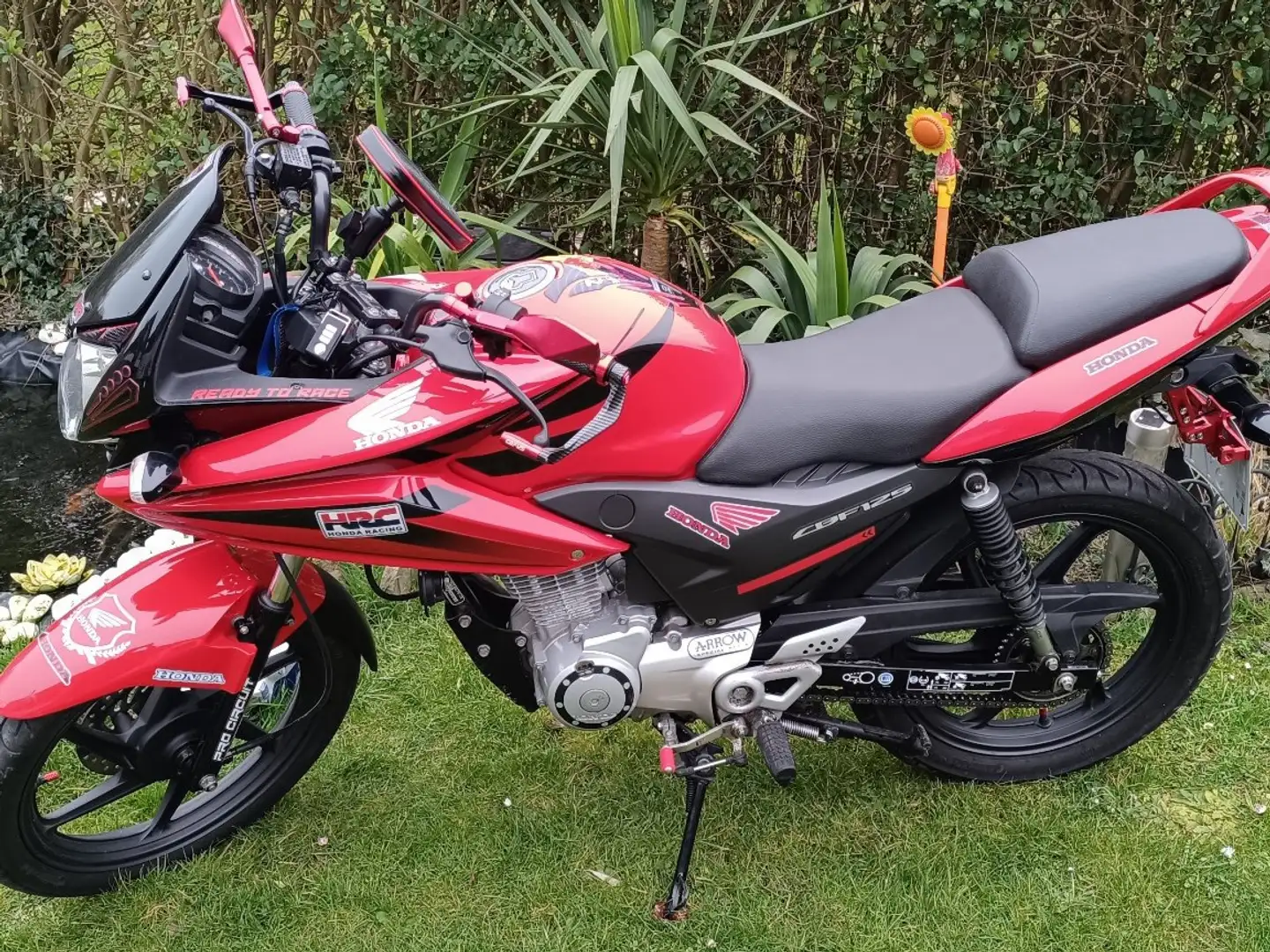 Honda CBF 125 Red - 1