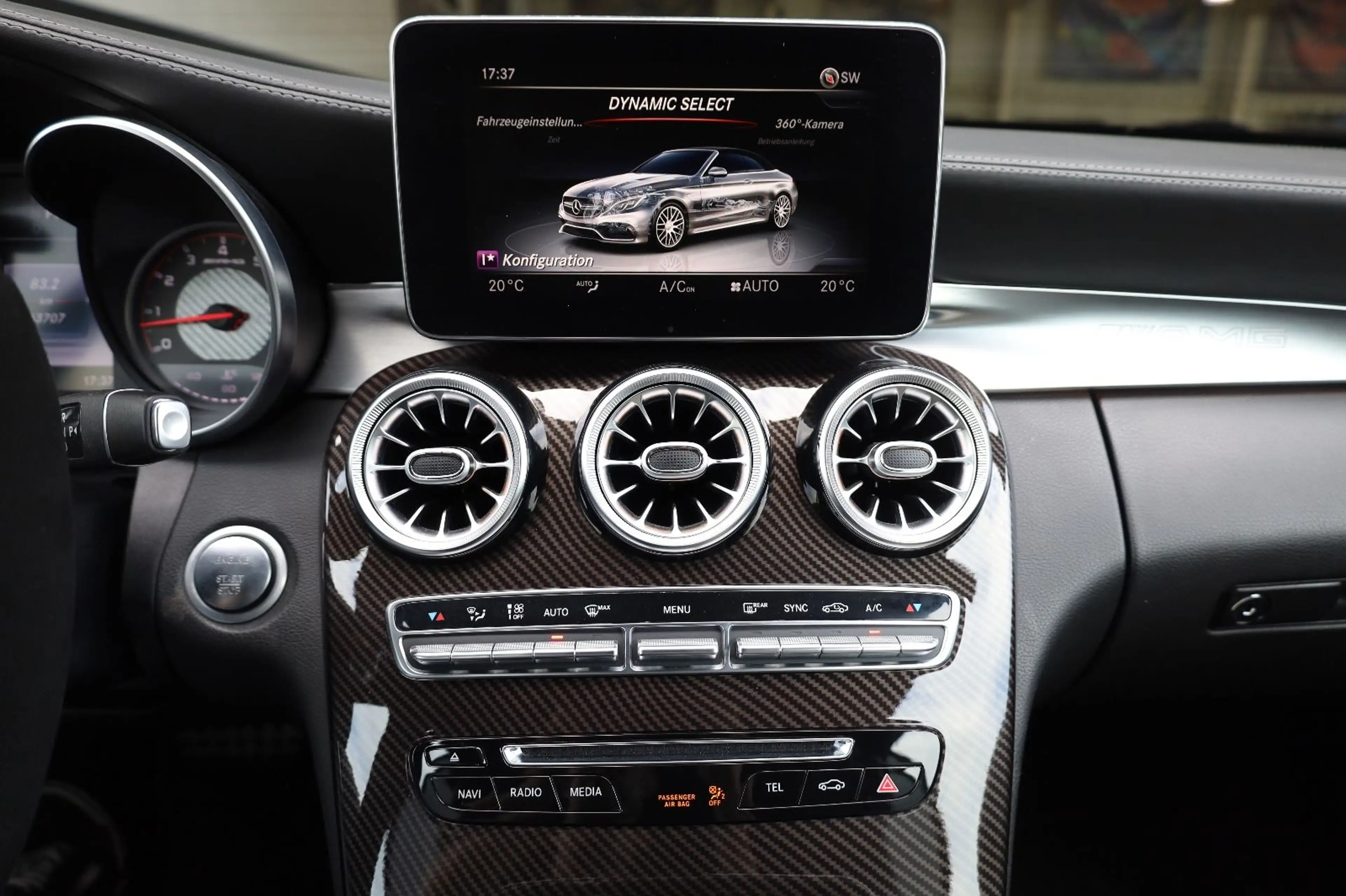 Mercedes-Benz C 63 AMG C63s AMG/360*/AIRSCARF/BURMESTER/TOTW/SHZ/R19*20 — photo 13