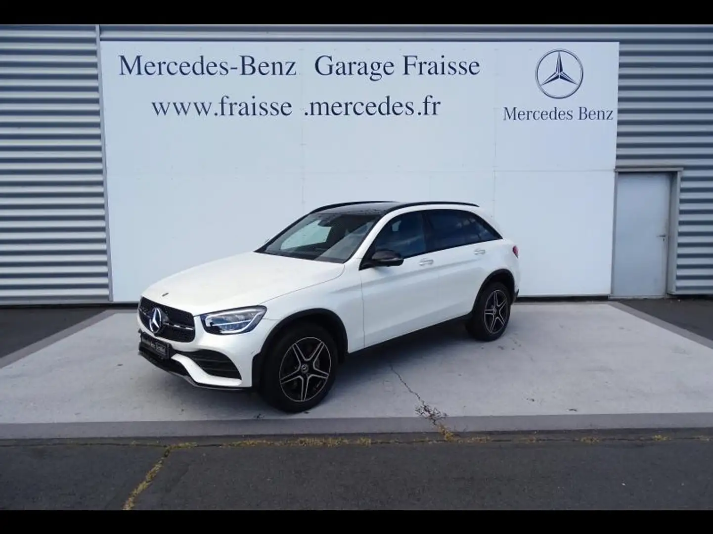 Mercedes-Benz GLC 300 300 e 211+122ch AMG Line 4Matic 9G-Tronic Euro6d-T-EVAP-ISC Blanc - 1