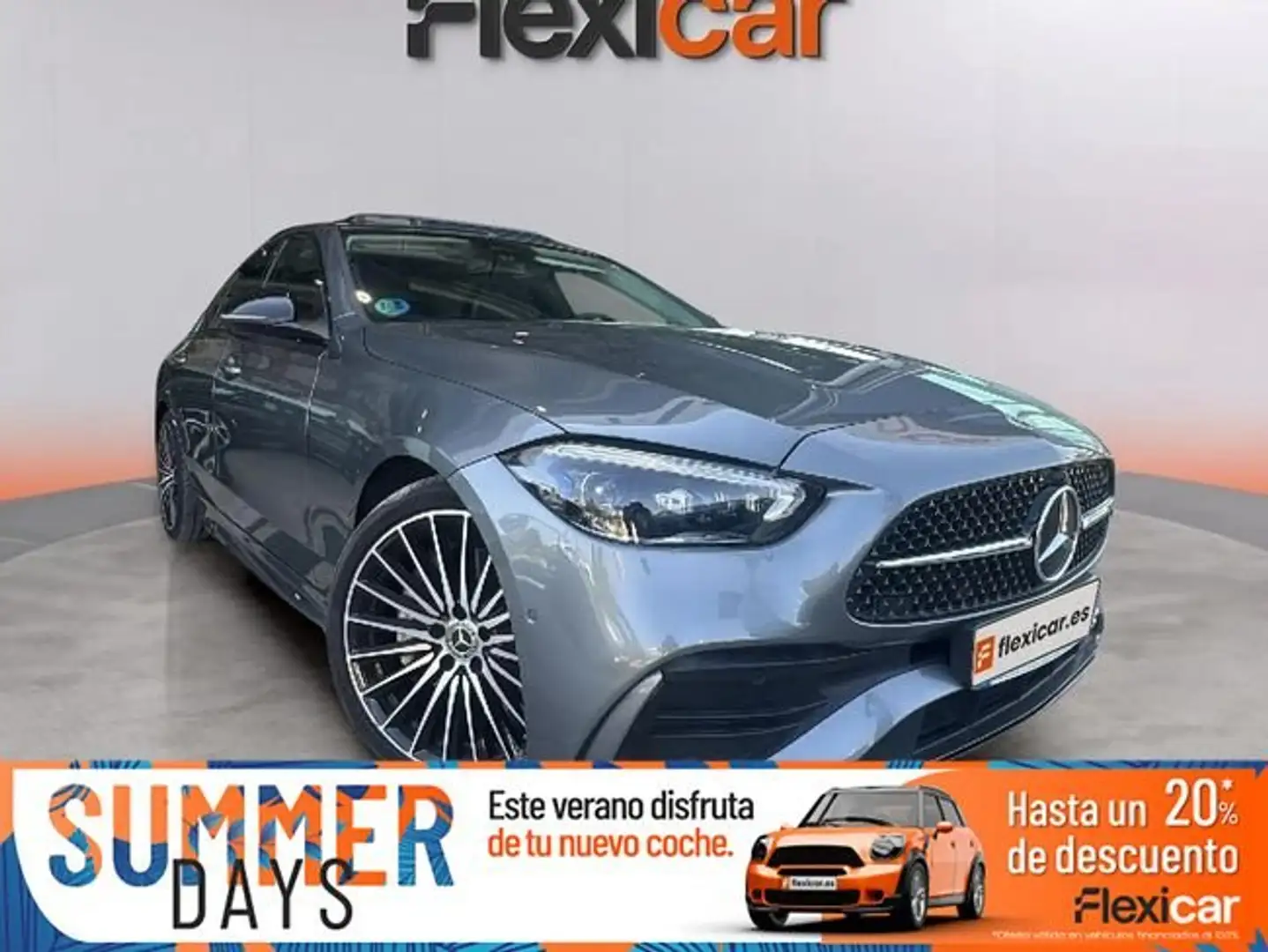 Mercedes-Benz C 200 d Gris - 1