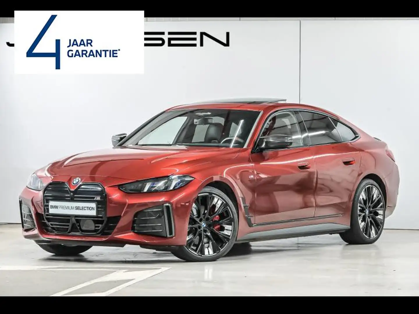 BMW i4 Gran Coupé Rouge - 1