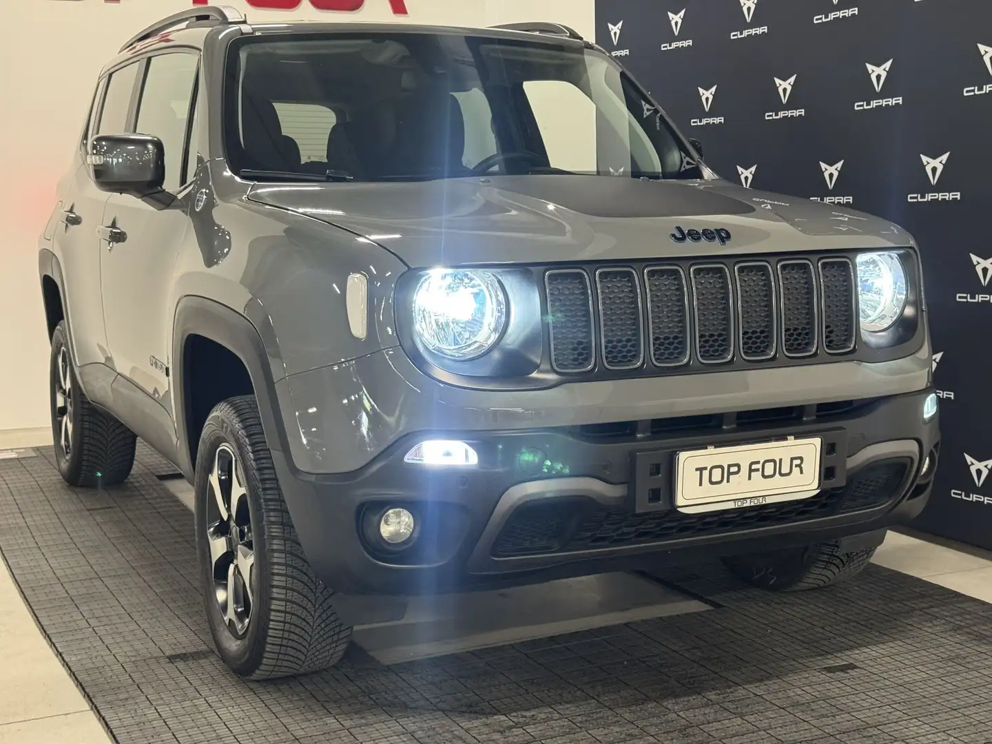 Jeep Renegade 1.3 T4 240CV PHEV 4xe AT6 Trailhawk Gris - 1