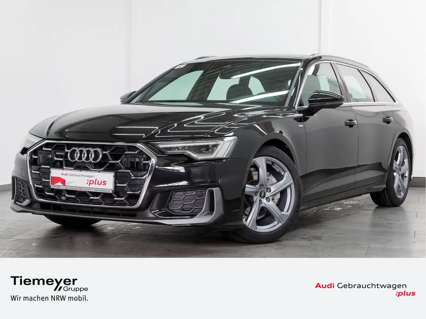Audi A6 40 TDI Q S LINE AFA MATRIX PANO KAMERA Schwarz - 1