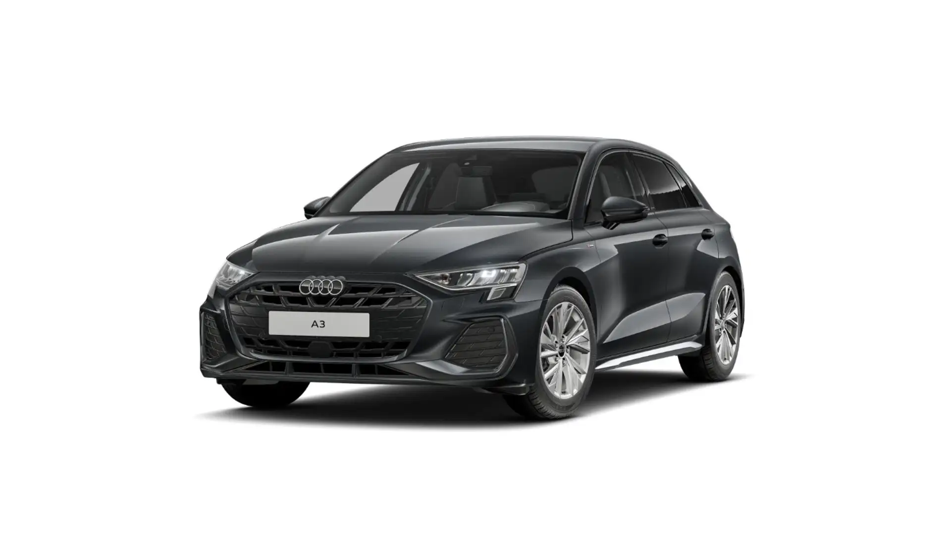 Audi A3 Sportback S line (SHZ.NAVI.PDC.DAB.virtual cockpit Grau - 2