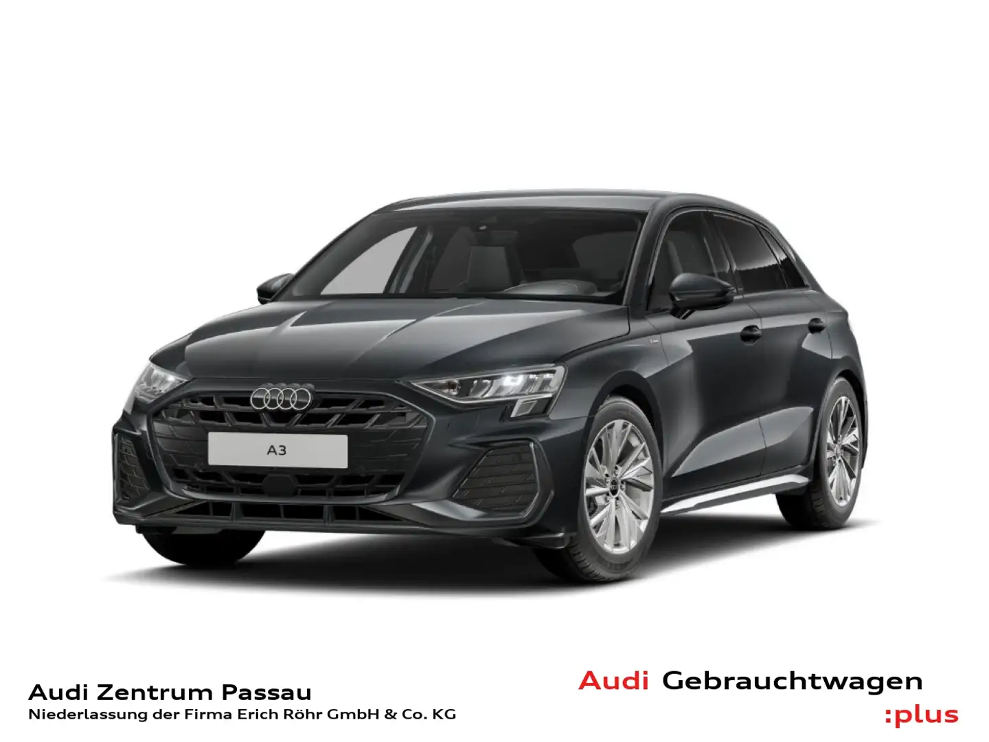Audi A3 Sportback S line (SHZ.NAVI.PDC.DAB.virtual cockpit Grau - 1