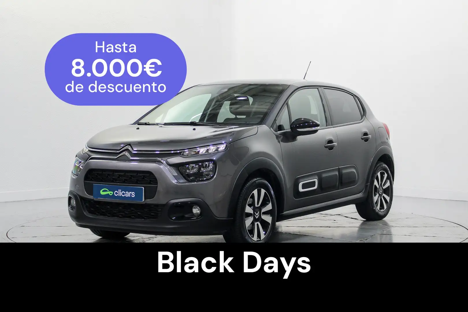 Citroen C3 1.2 PureTech S&S 97 Edition 110 Gris - 1