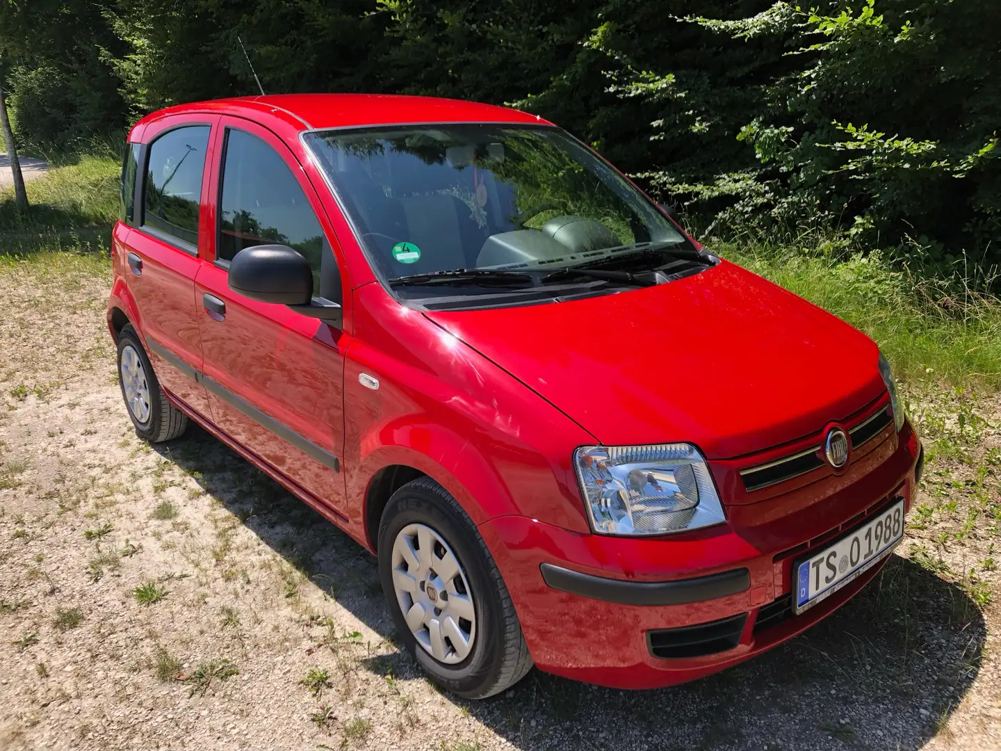 Fiat Panda 2010er Fiat Panda orig. nur 73tsd km ! TÜV 3/27 Rouge - 1