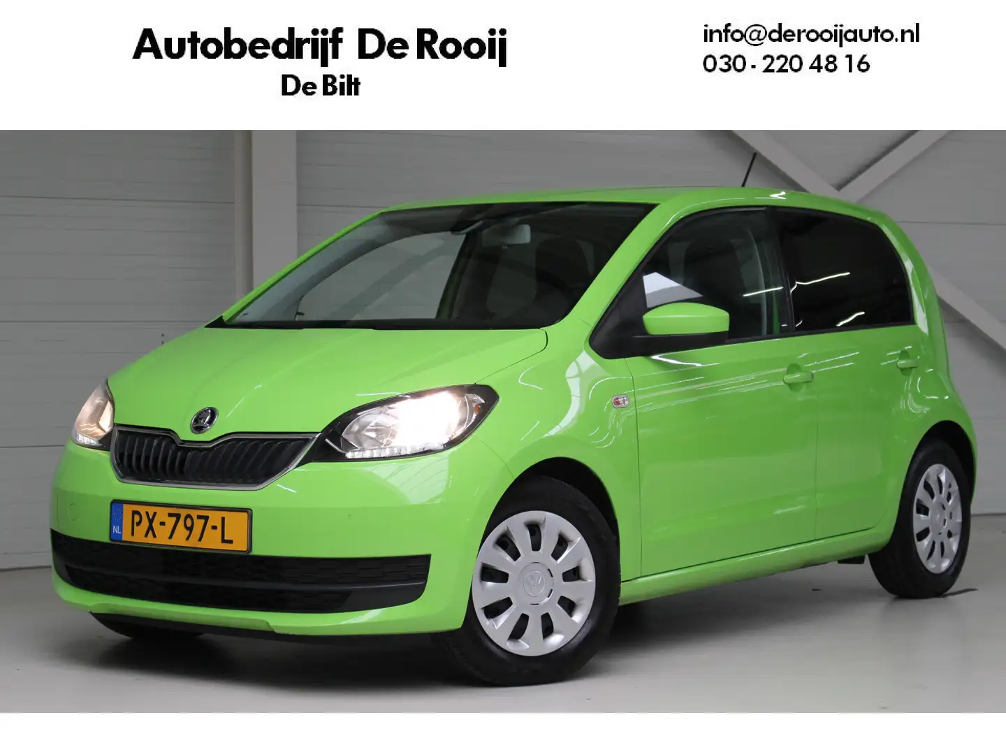 Skoda Citigo 1.0 Greentech Ambition Airco | Cruise control | Ce Vert - 1