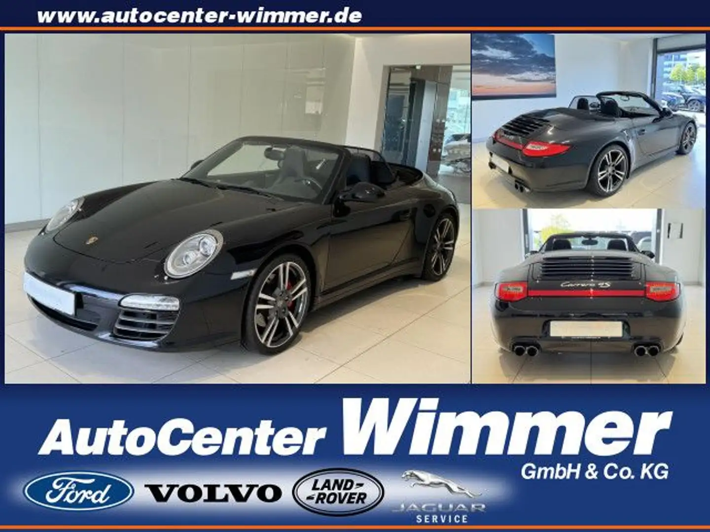 Porsche 997 911 Carrera 4S Cabriolet BOSE Sport-Chrono-Paket + Schwarz - 1