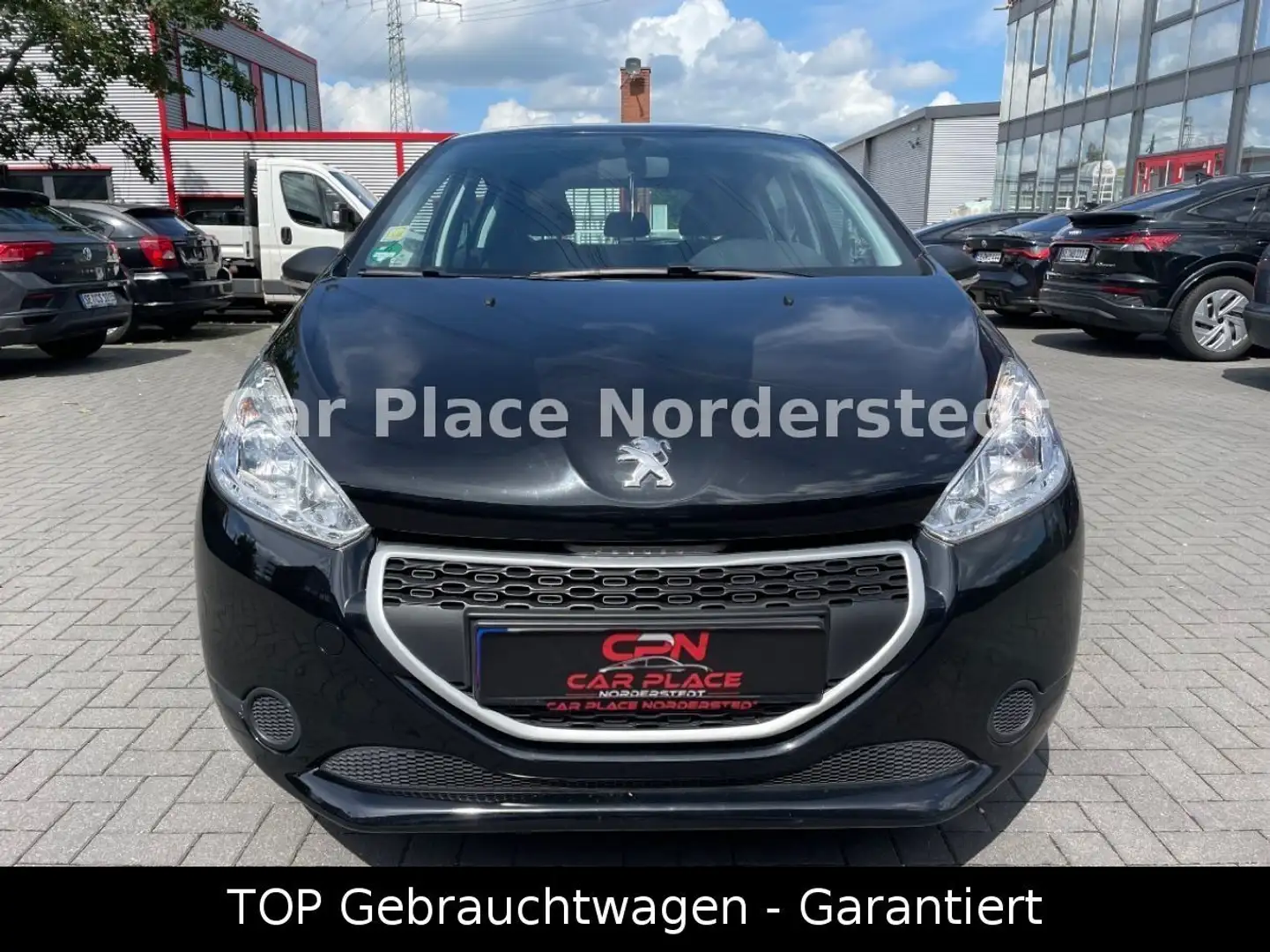 Peugeot 208 Access TÜV FRISCH/WENIG KM/KLIMA/2. HAND/USB Schwarz - 2