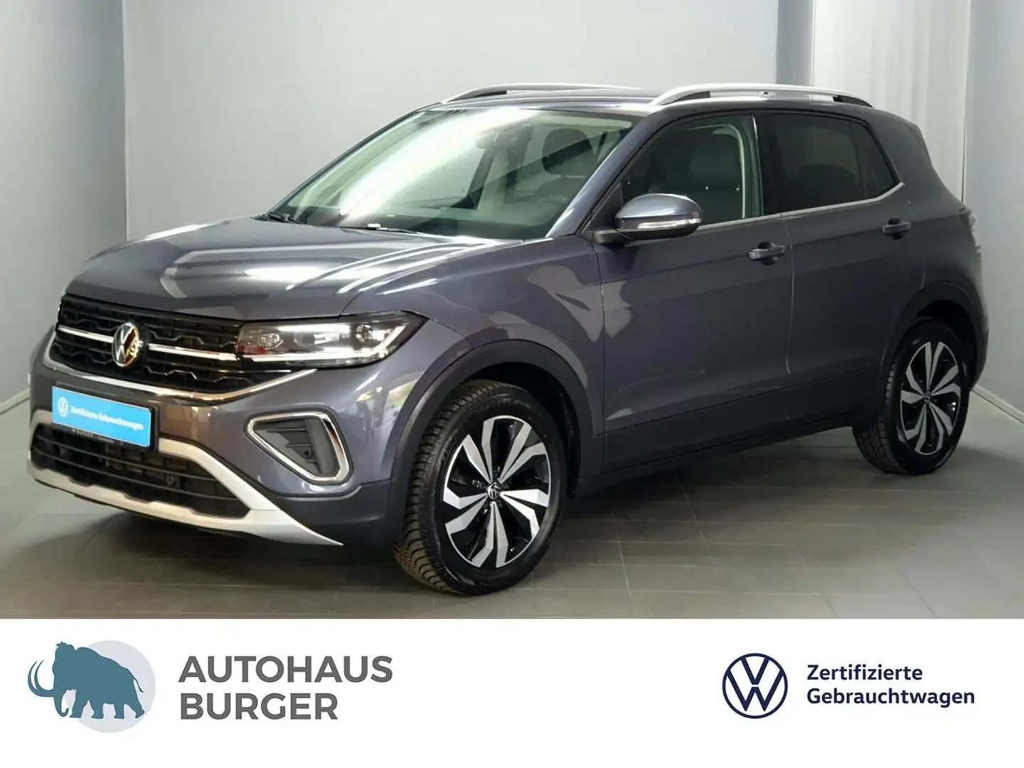Volkswagen T-Cross Style 1.0TSI DSG Navi/MatrixLED/AppConn Grau - 1