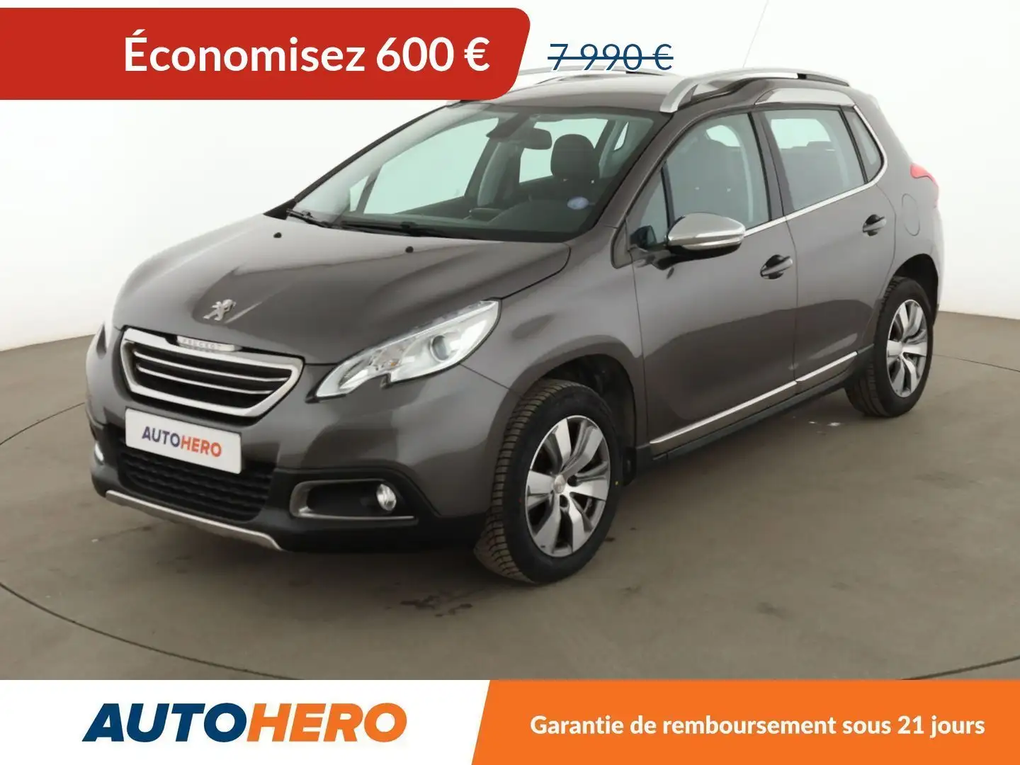 Peugeot 2008 1.2 PureTech Allure Gris - 1