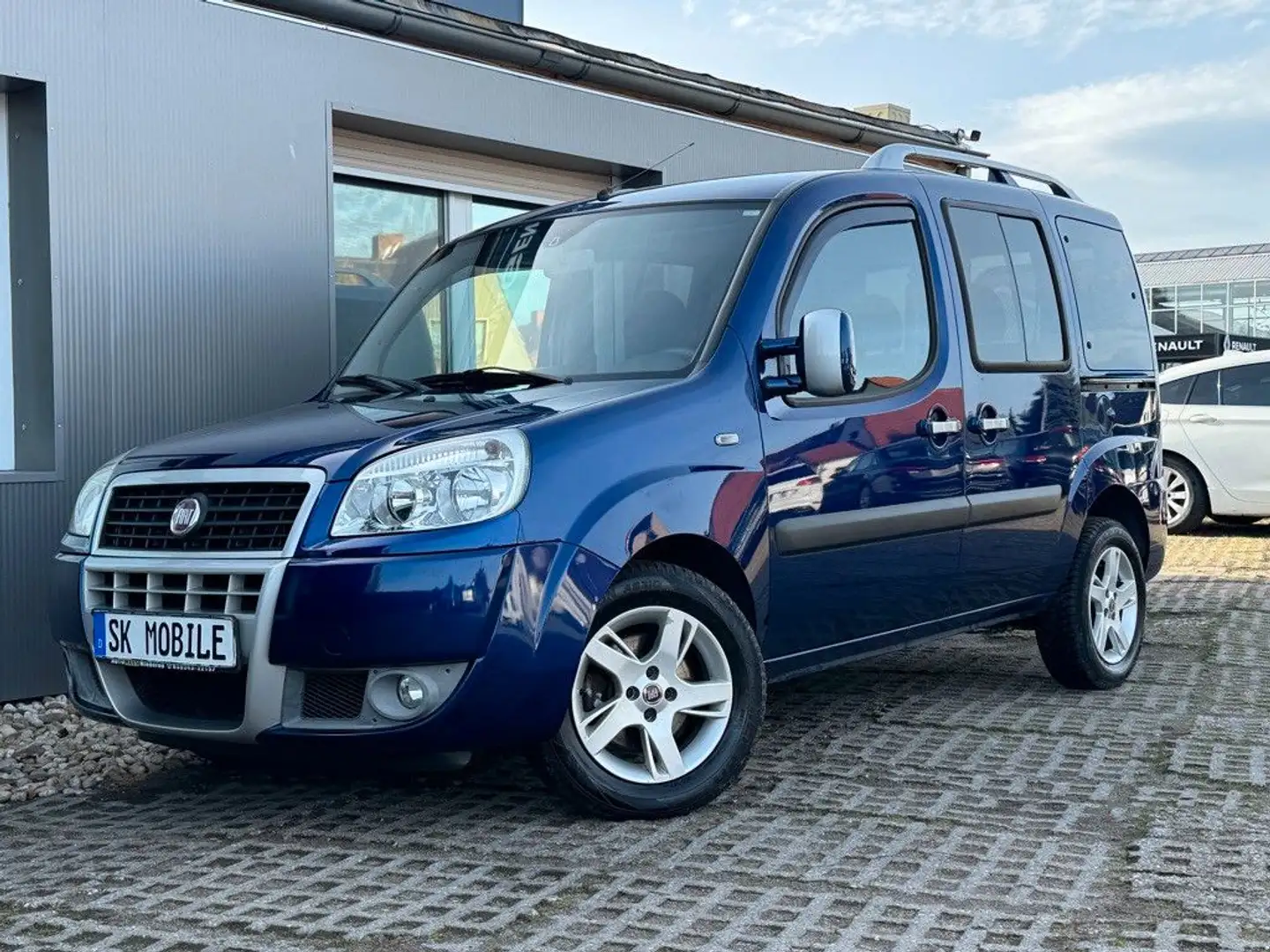 Fiat Doblo Doblò 1.4 8V Malibu KLIMA*AHK*USB Blau - 1
