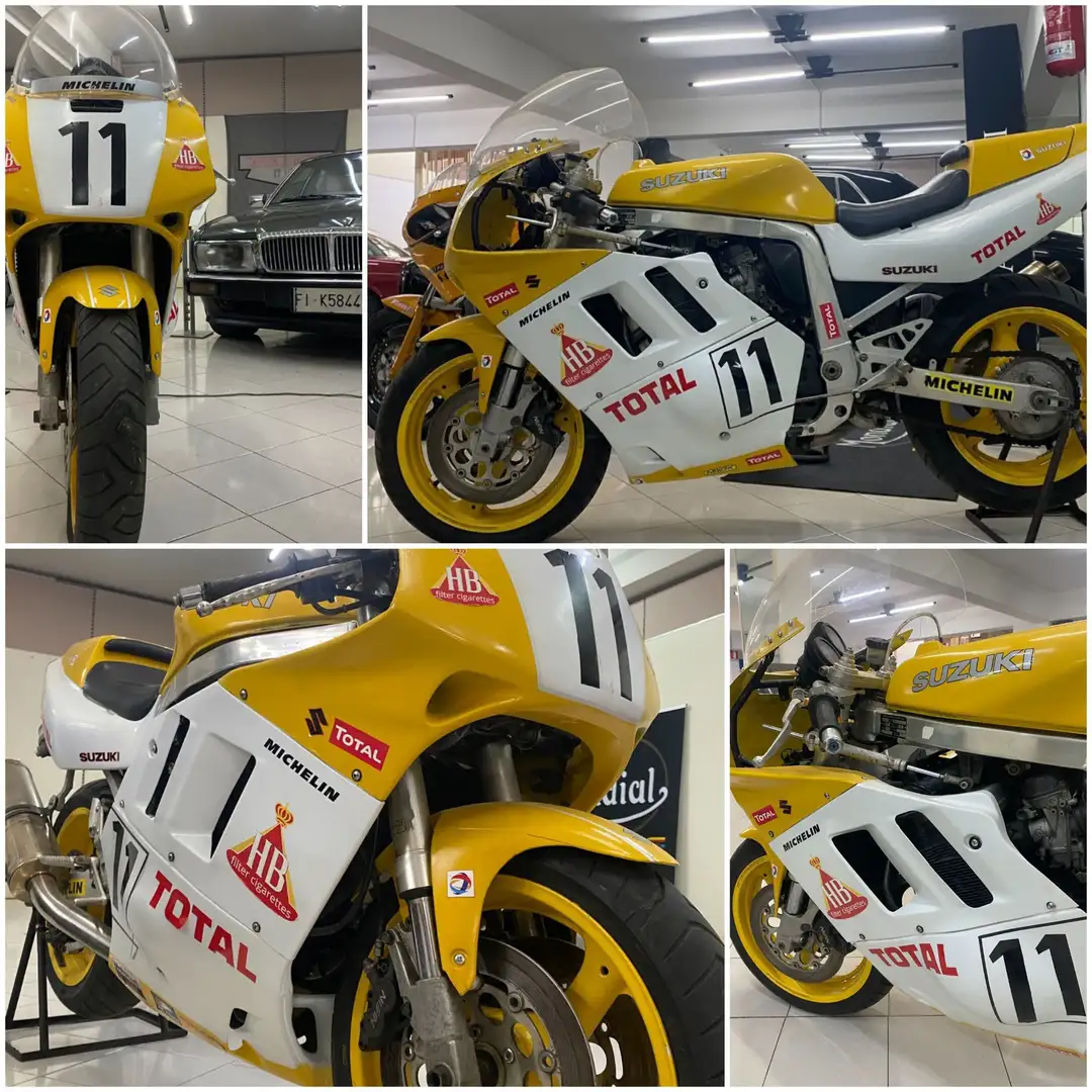 Suzuki GSX 750 Yellow - 1