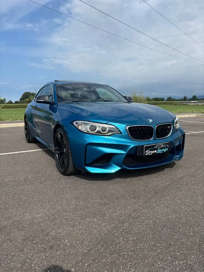 BMW M2 M2 *TETTO APRIBILE-VOLANTE M PERFORMANCE* Bleu - 1