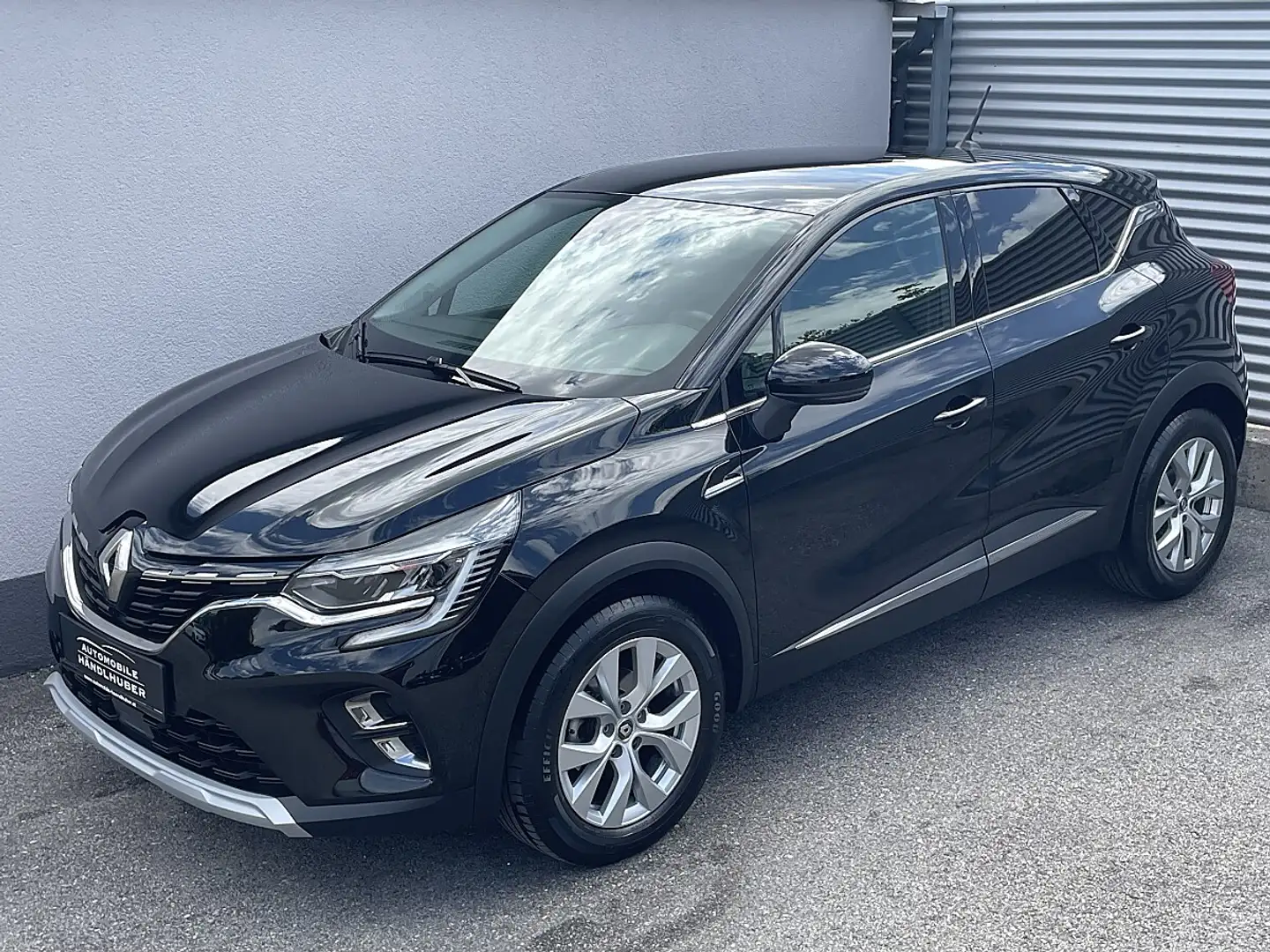 Renault Captur TCe 100 PF Intens TEILLEDER/NAVI/LED/SSV/BC Schwarz - 2