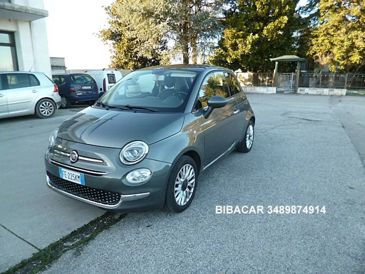Fiat 500 500 1.2 Lounge 69cv Grigio - 1