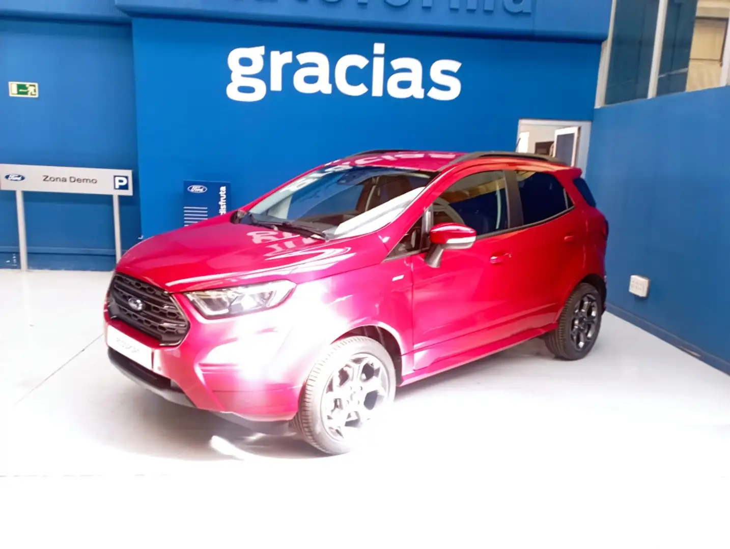 Ford EcoSport 1.0 EcoBoost ST Line 125 Rouge - 1