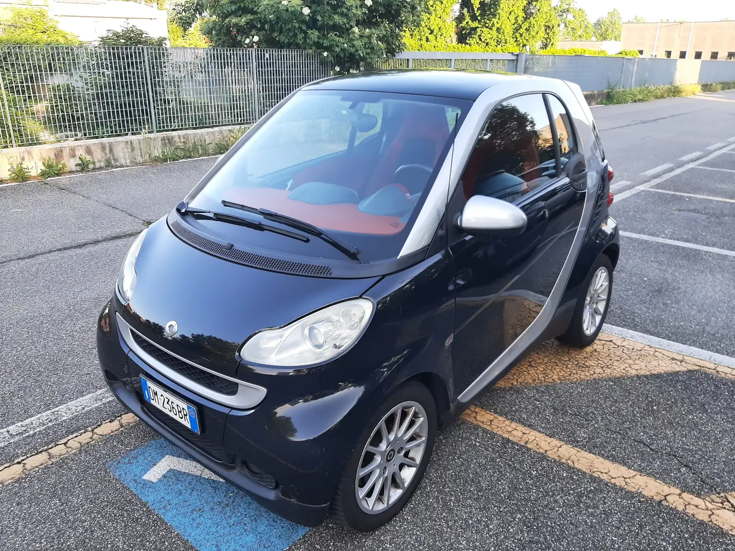 smart forTwo Fortwo II 2007 1.0 Passion 71cv Nero - 1