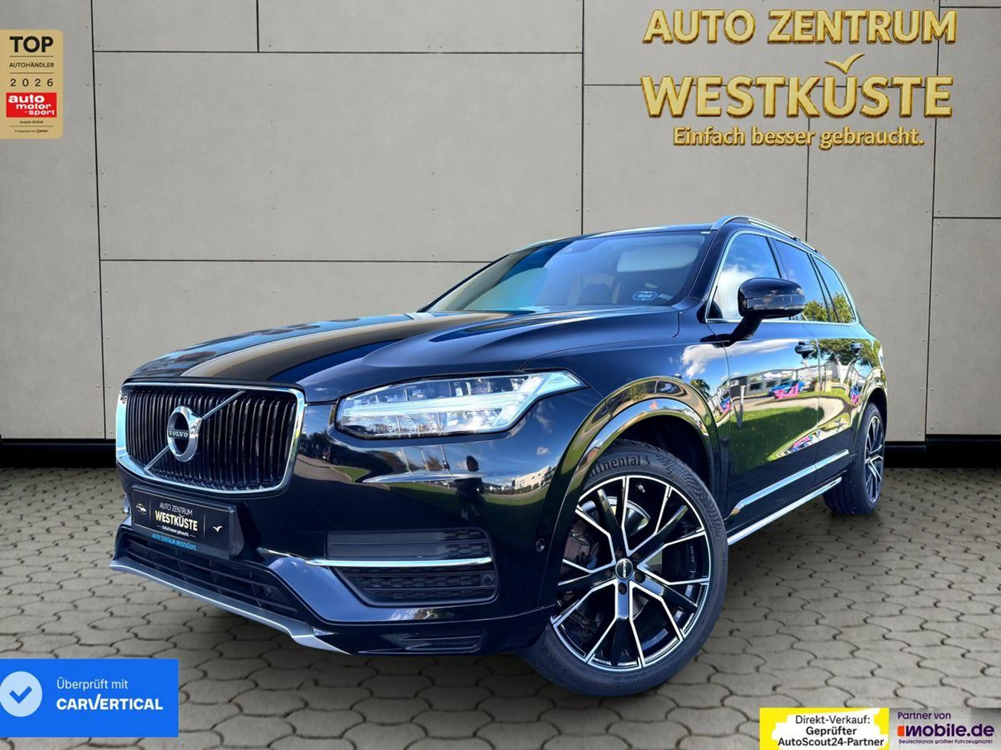 Volvo XC90 Momentum AWD2.0 D5 Business B&W NaviMeemory — photo 4