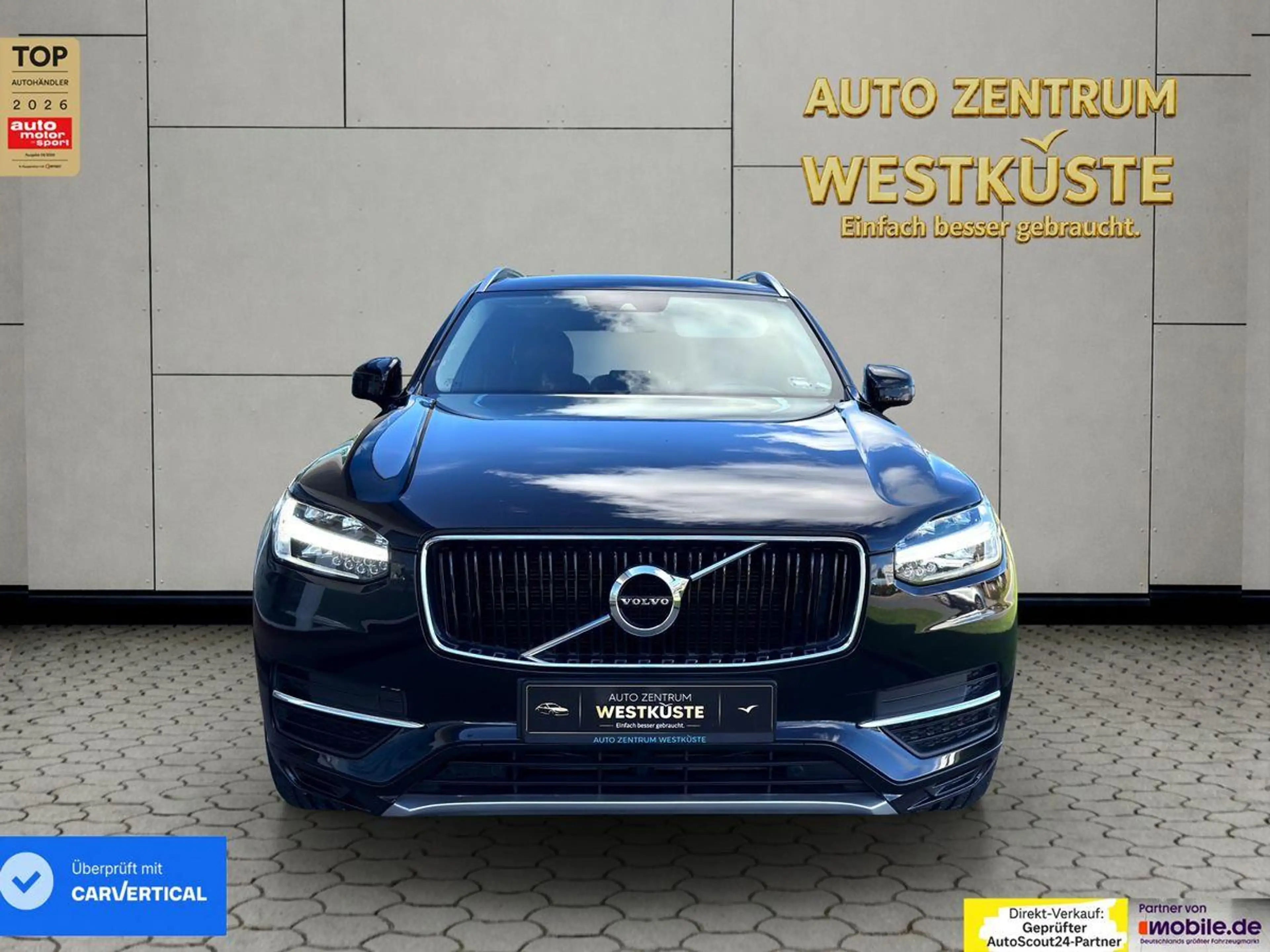 Volvo XC90 Momentum AWD2.0 D5 Business B&W NaviMeemory — photo 2