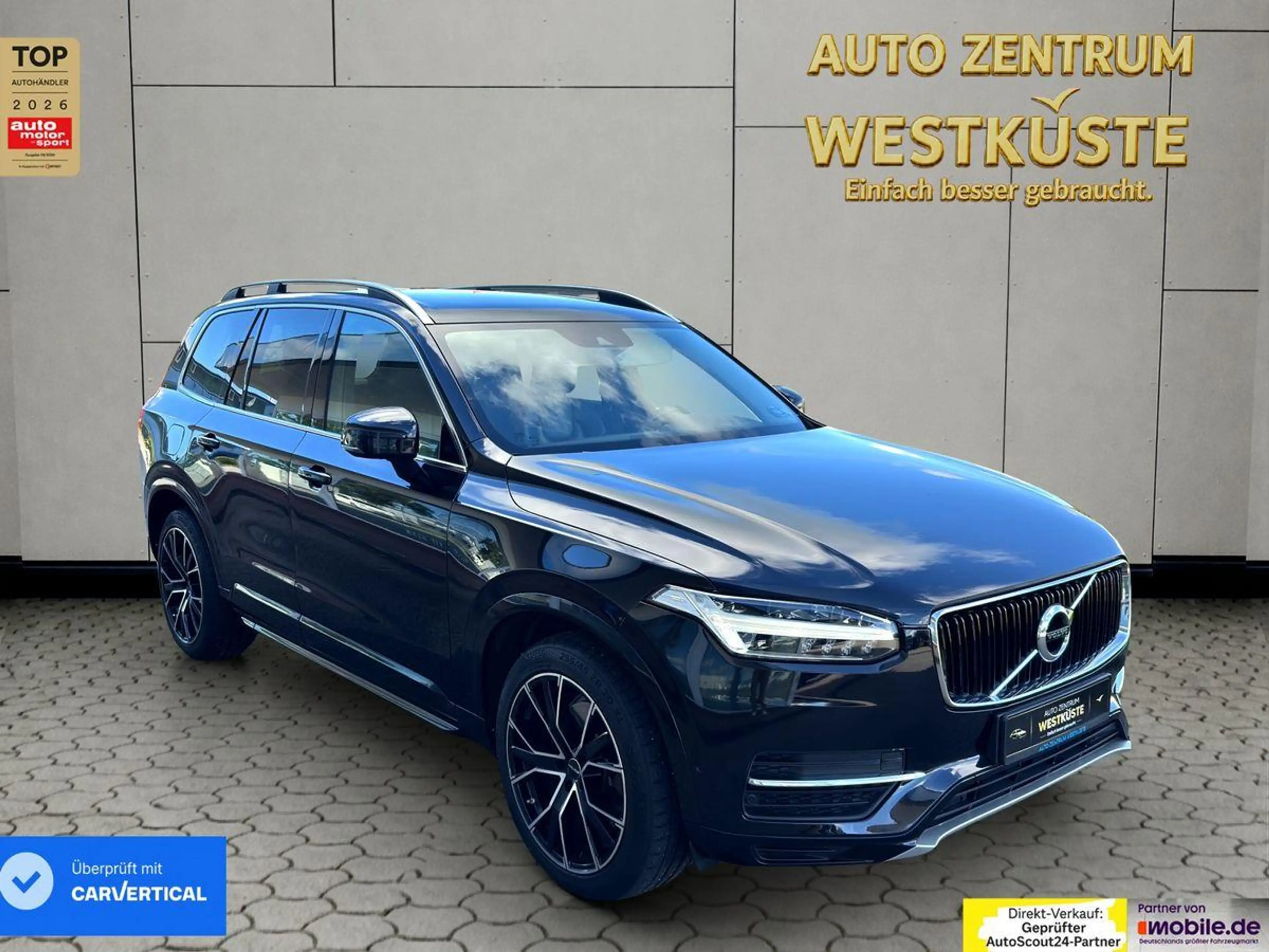 Volvo XC90 Momentum AWD2.0 D5 Business B&W NaviMeemory