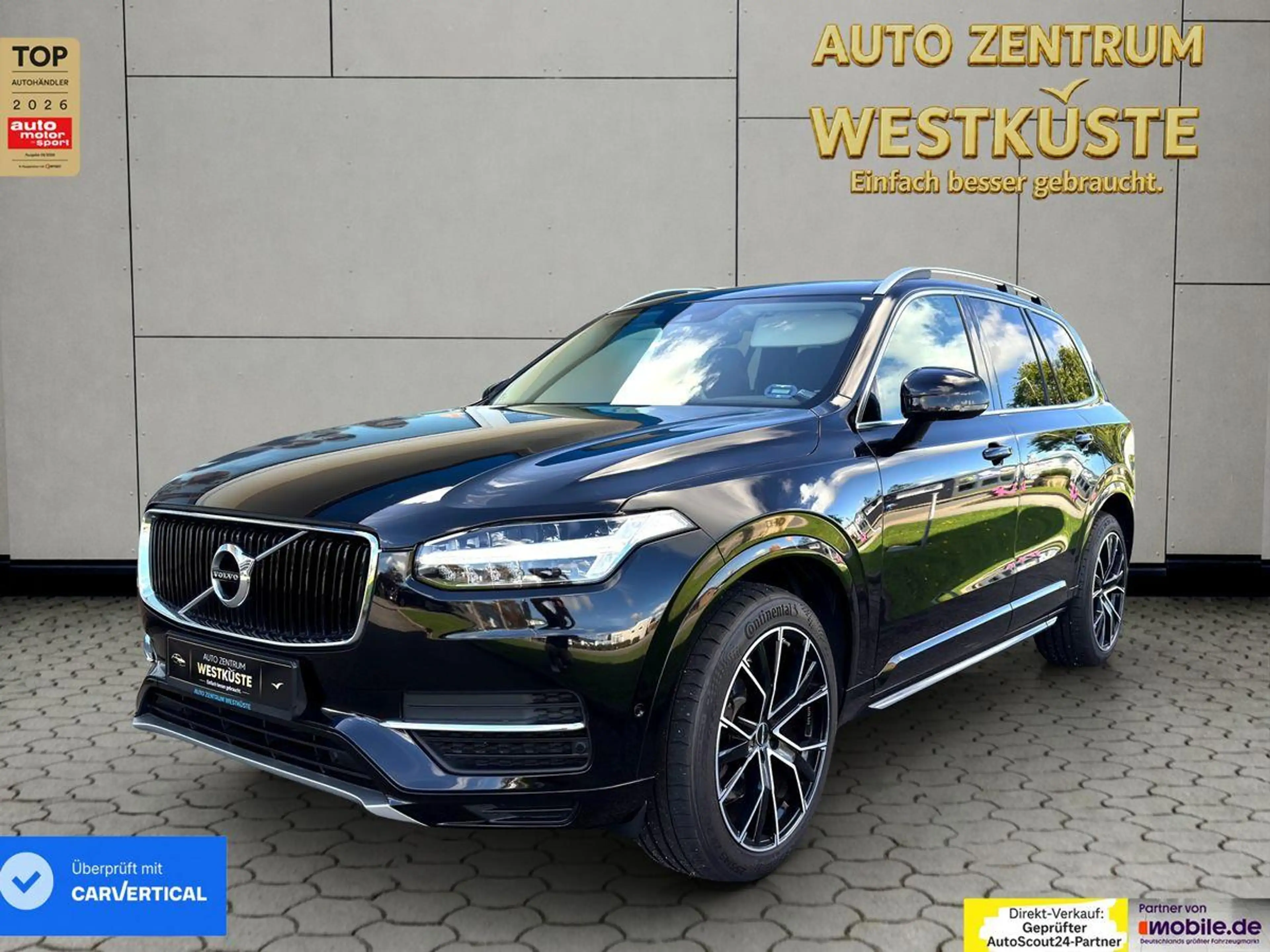 Volvo XC90 Momentum AWD2.0 D5 Business B&W NaviMeemory — photo 3
