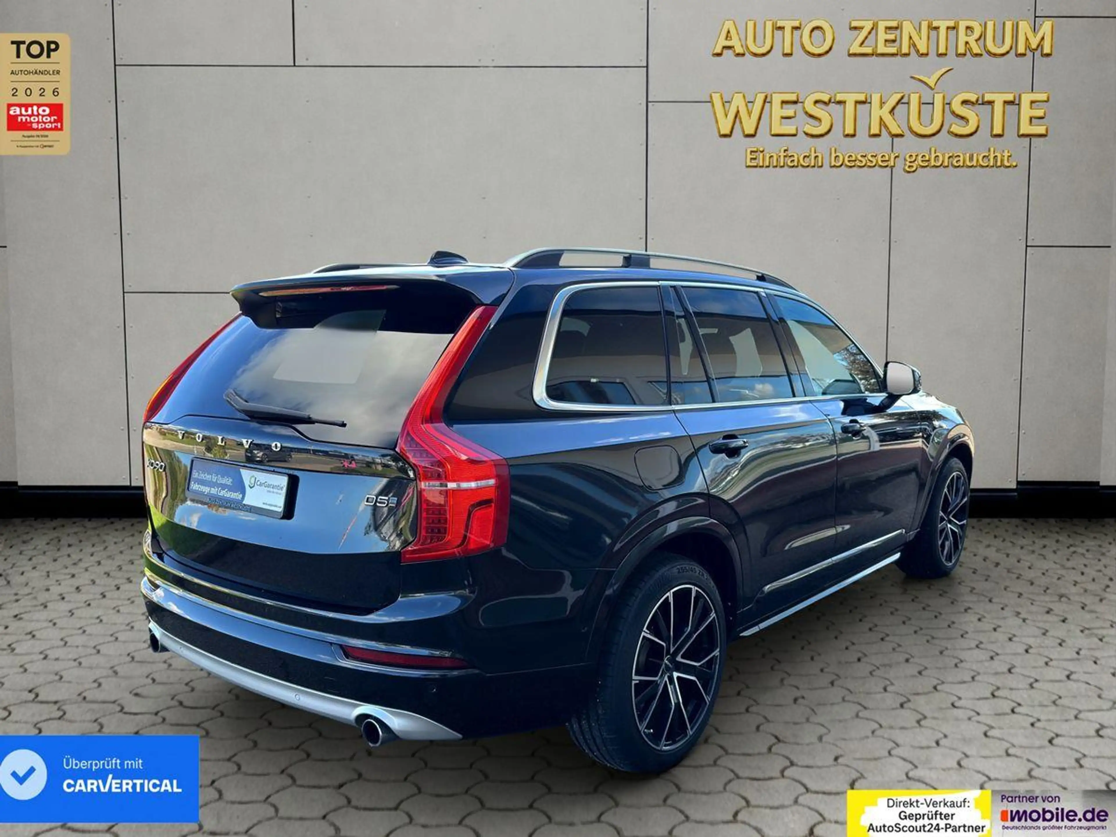 Volvo XC90 Momentum AWD2.0 D5 Business B&W NaviMeemory — photo 10