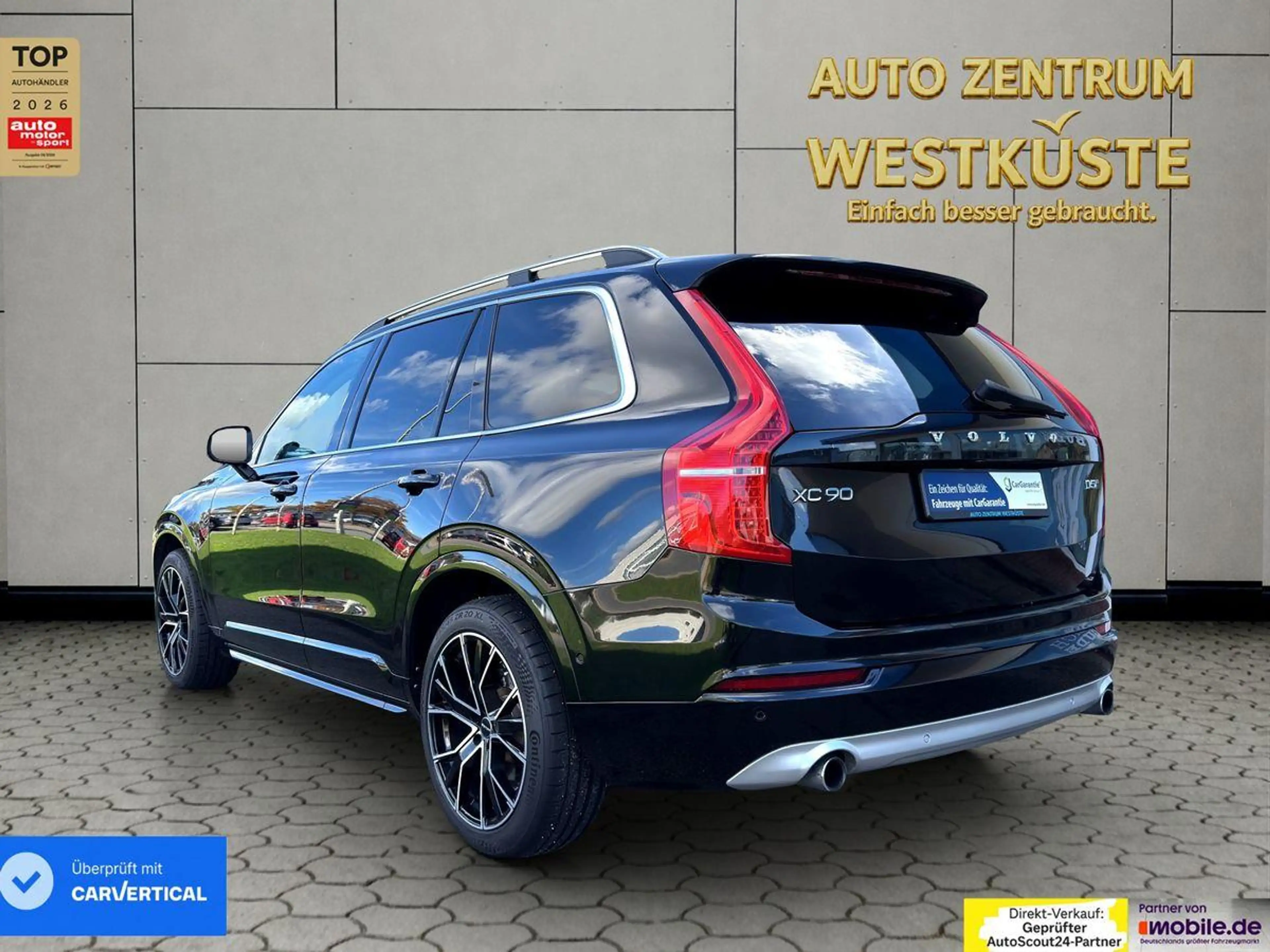 Volvo XC90 Momentum AWD2.0 D5 Business B&W NaviMeemory — photo 7