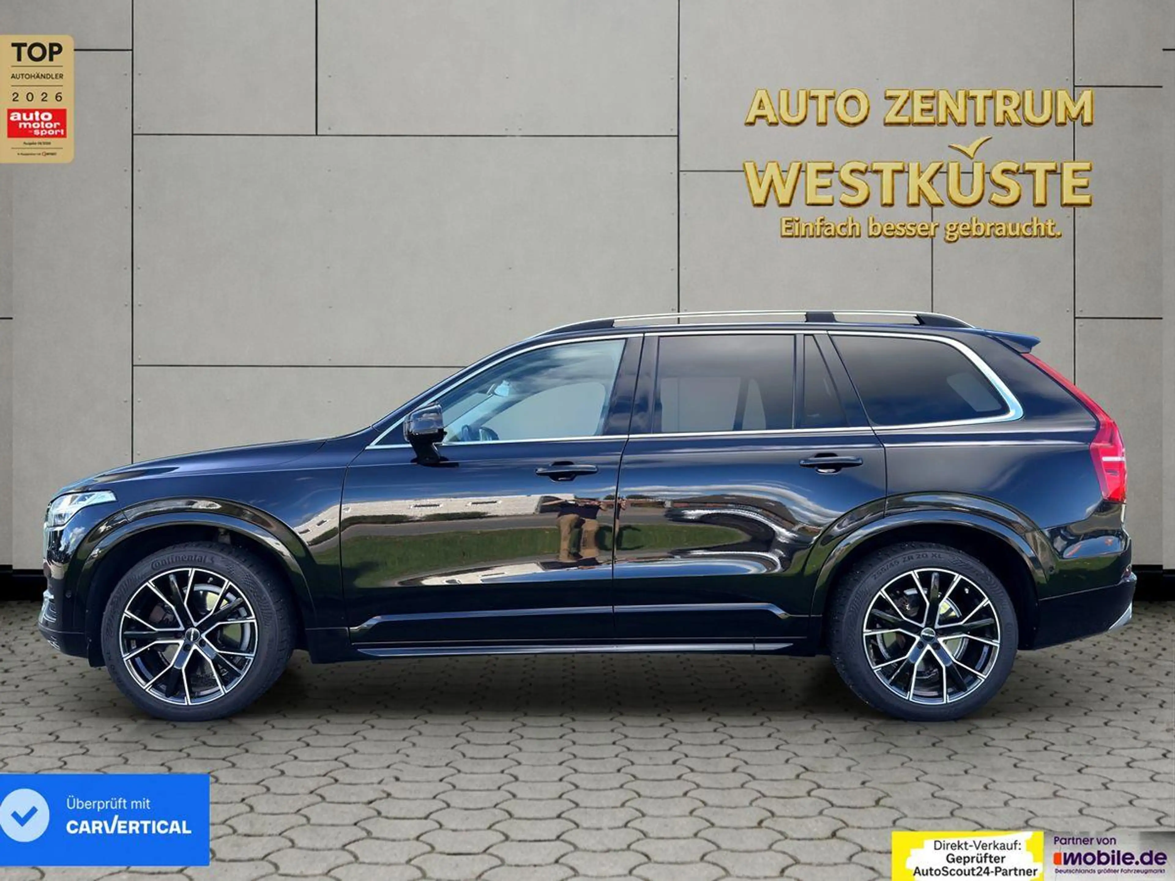 Volvo XC90 Momentum AWD2.0 D5 Business B&W NaviMeemory — photo 6