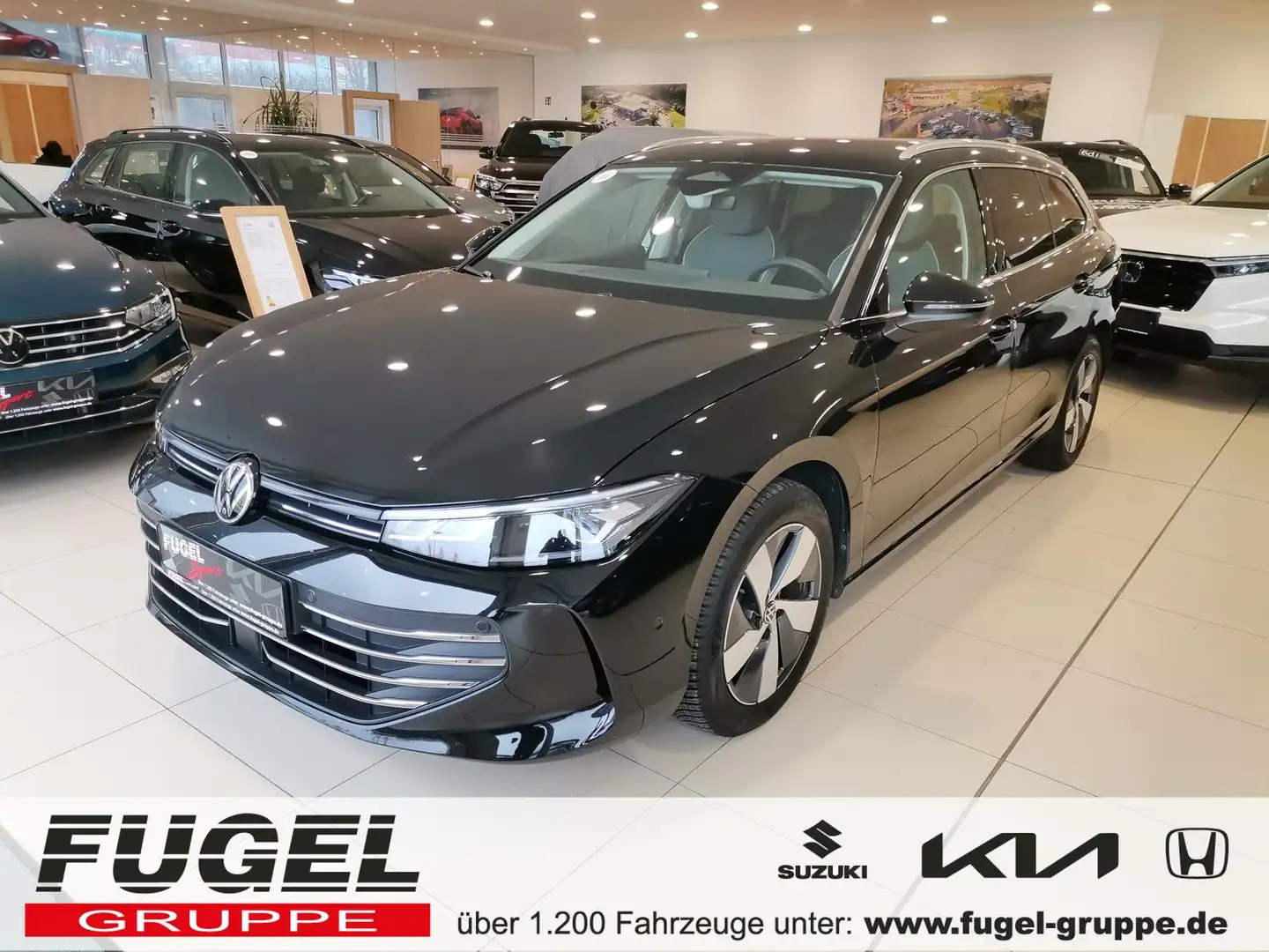 Volkswagen Passat Variant 1.5 eTSI DSG LED|virt.Cock.|AHK|360° Schwarz - 1